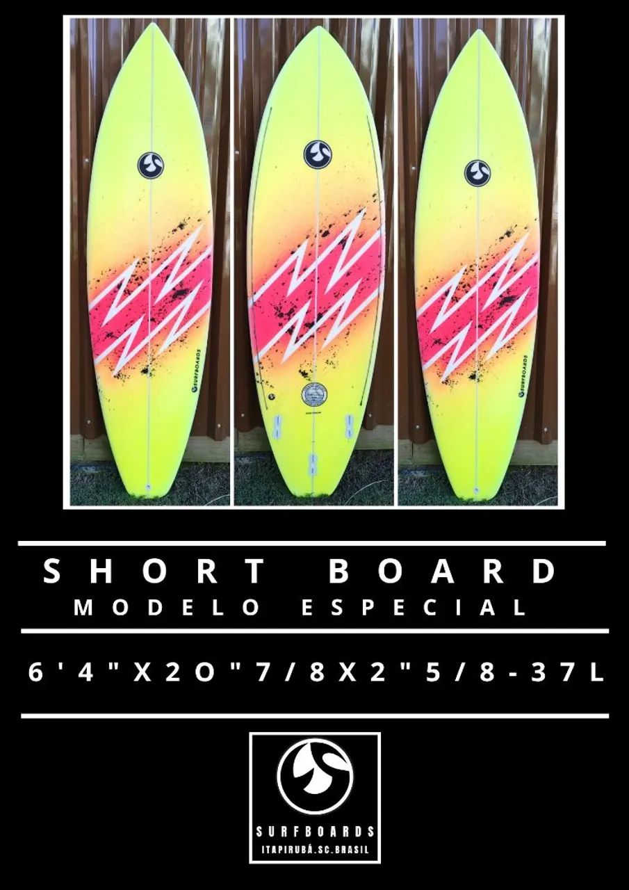 PRANCHA DE SURF NOVA 6'4" - 37L - Foto 2