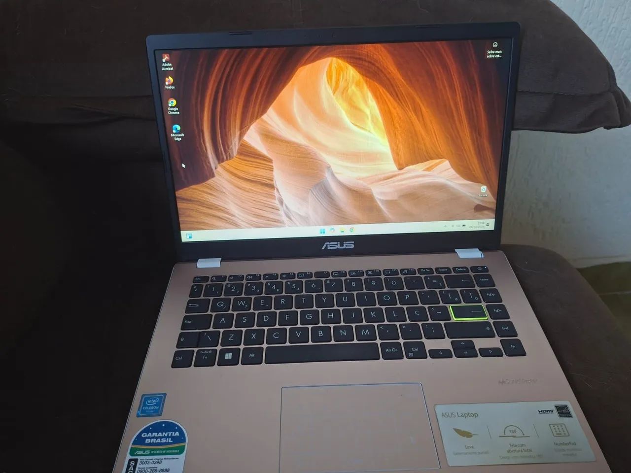 NOTEBOOK ASUS E410M 128gb SSD 4gb ram