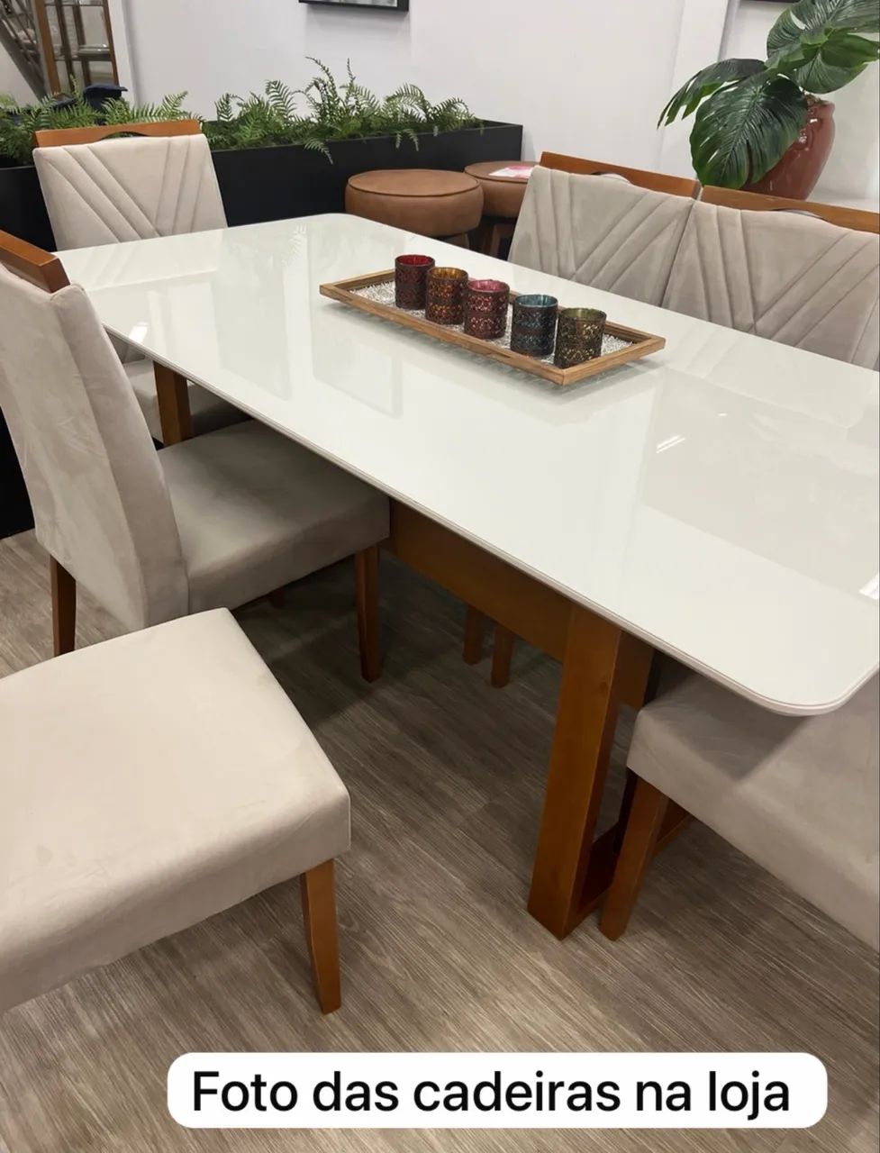 Conjunto cadeiras para mesa jantar  - Foto 2