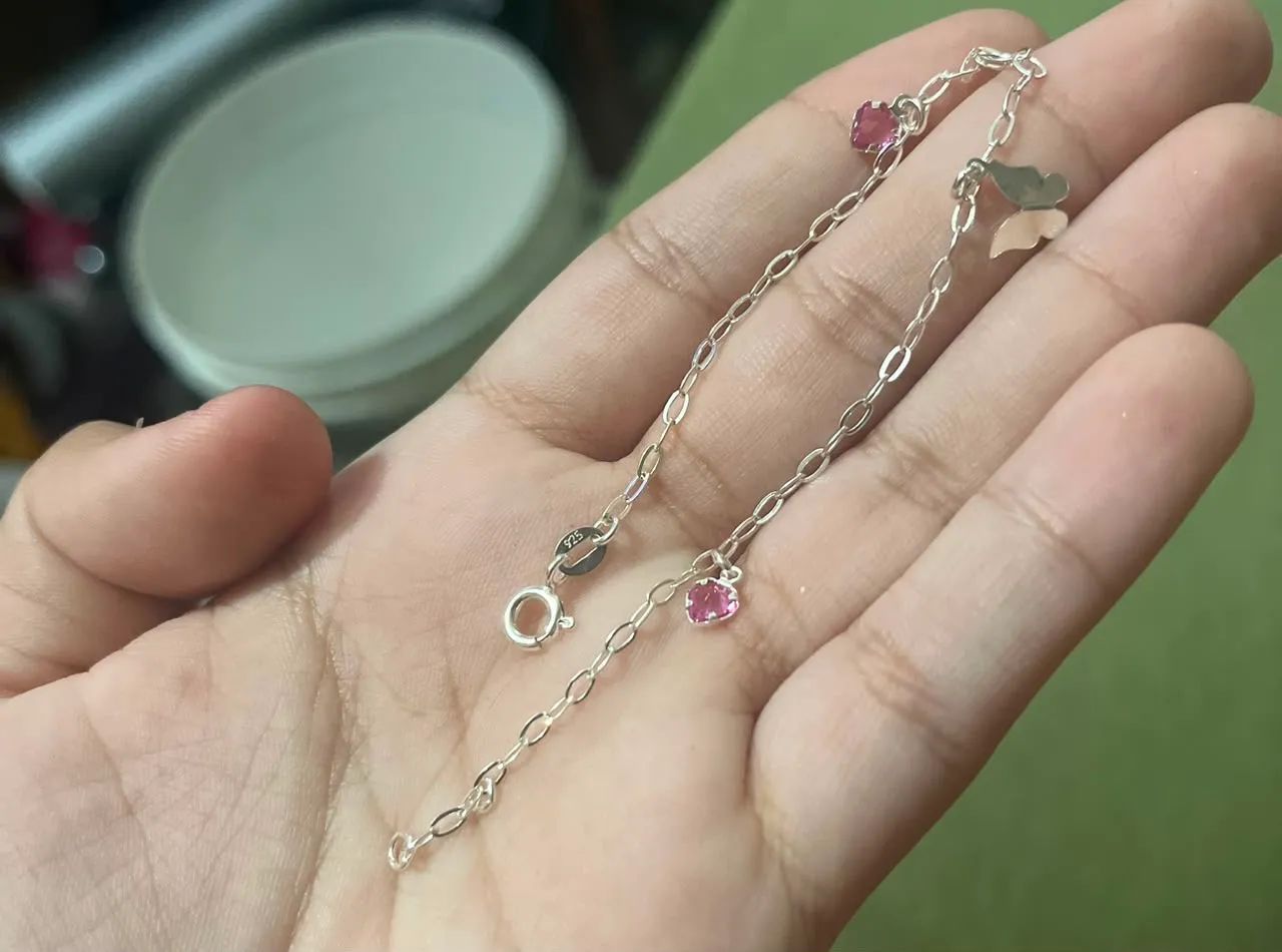 PULSEIRA PRATA 925 COM CERTIFICADO DE GARANTIA - Foto 2