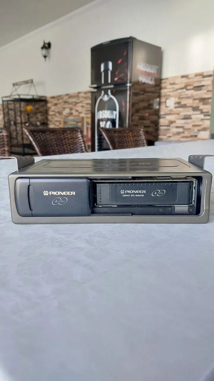 Disqueteira Pioneer 6 Cd's