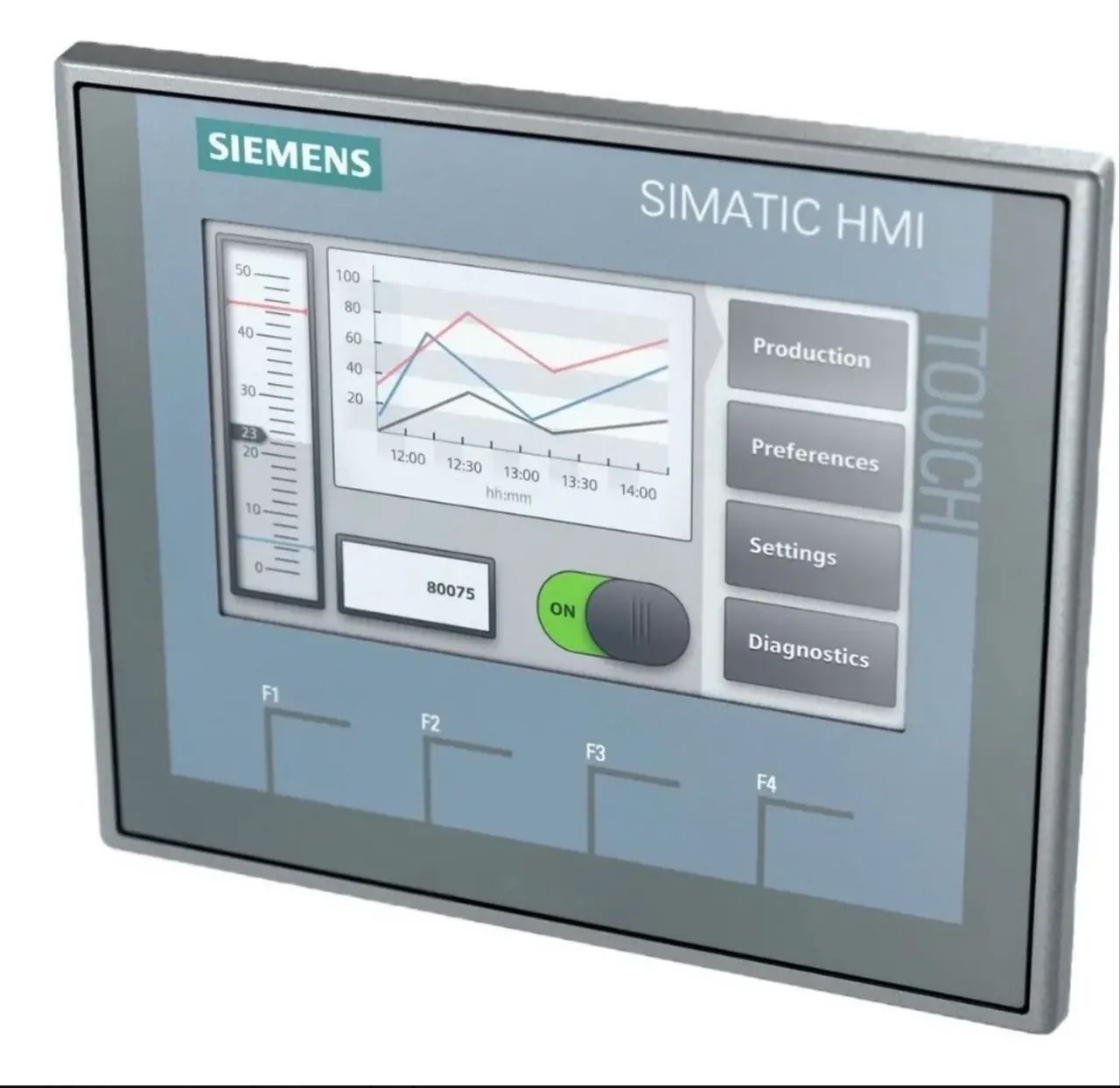 IHM Siemens 6av2 123 2db03 0ax0 - Foto 3