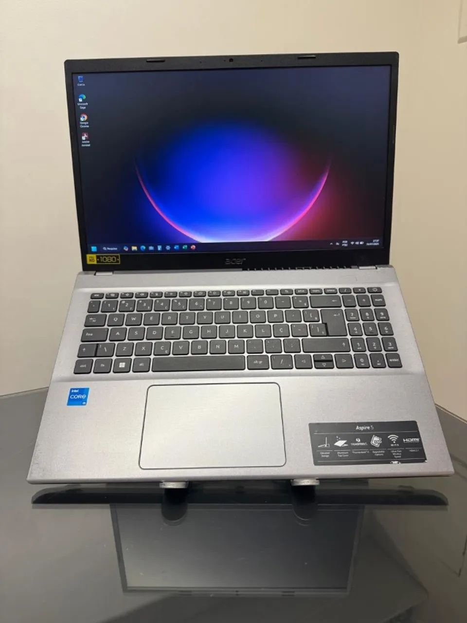 Notebook Acer Aspire - I5 -12º - SSD 512 GBNVme - RAM 8GB - 15 Polegadas- Tela Full HD