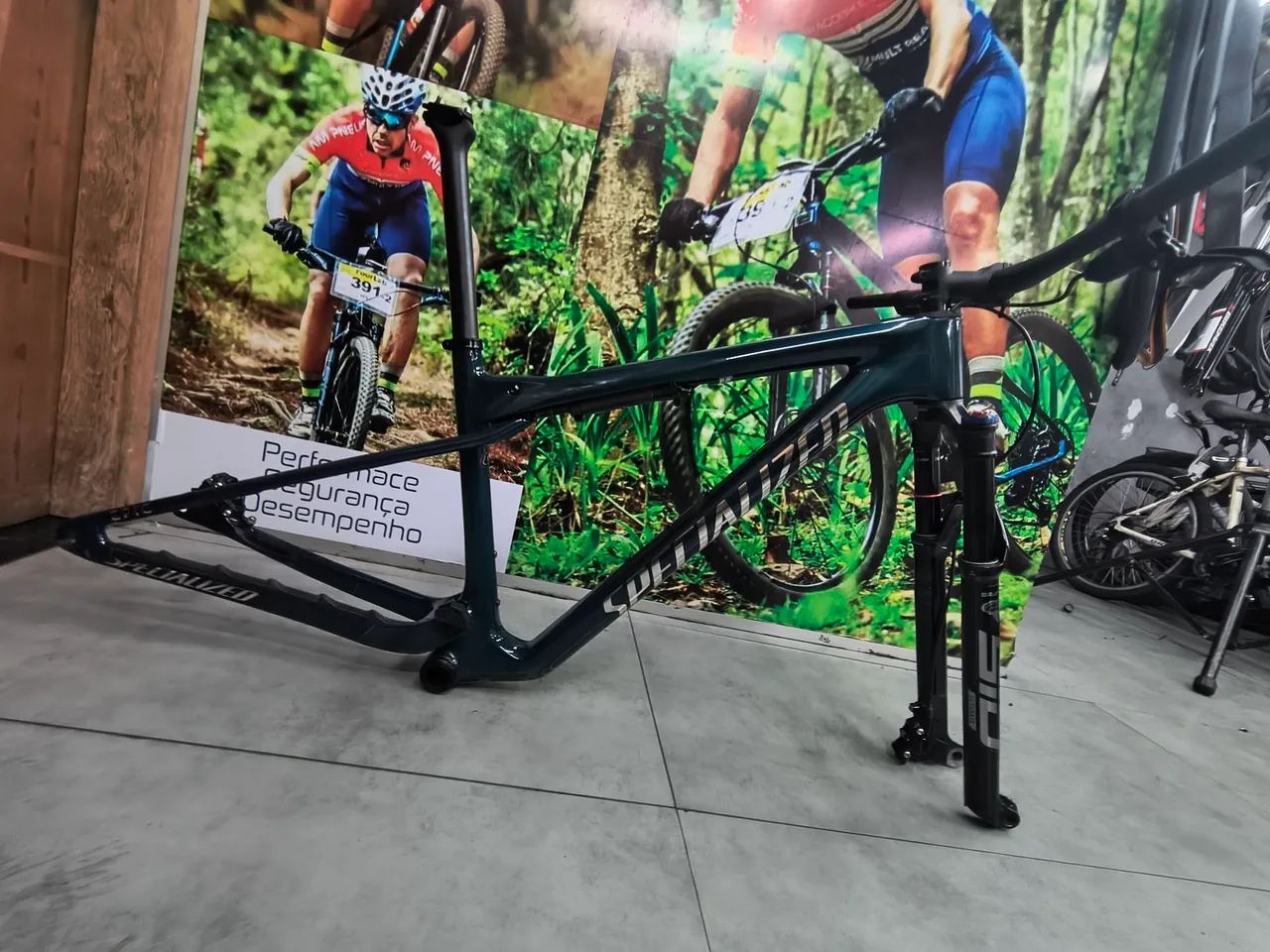 Quadro Specialized Epic WC, tamanho M - Foto 3