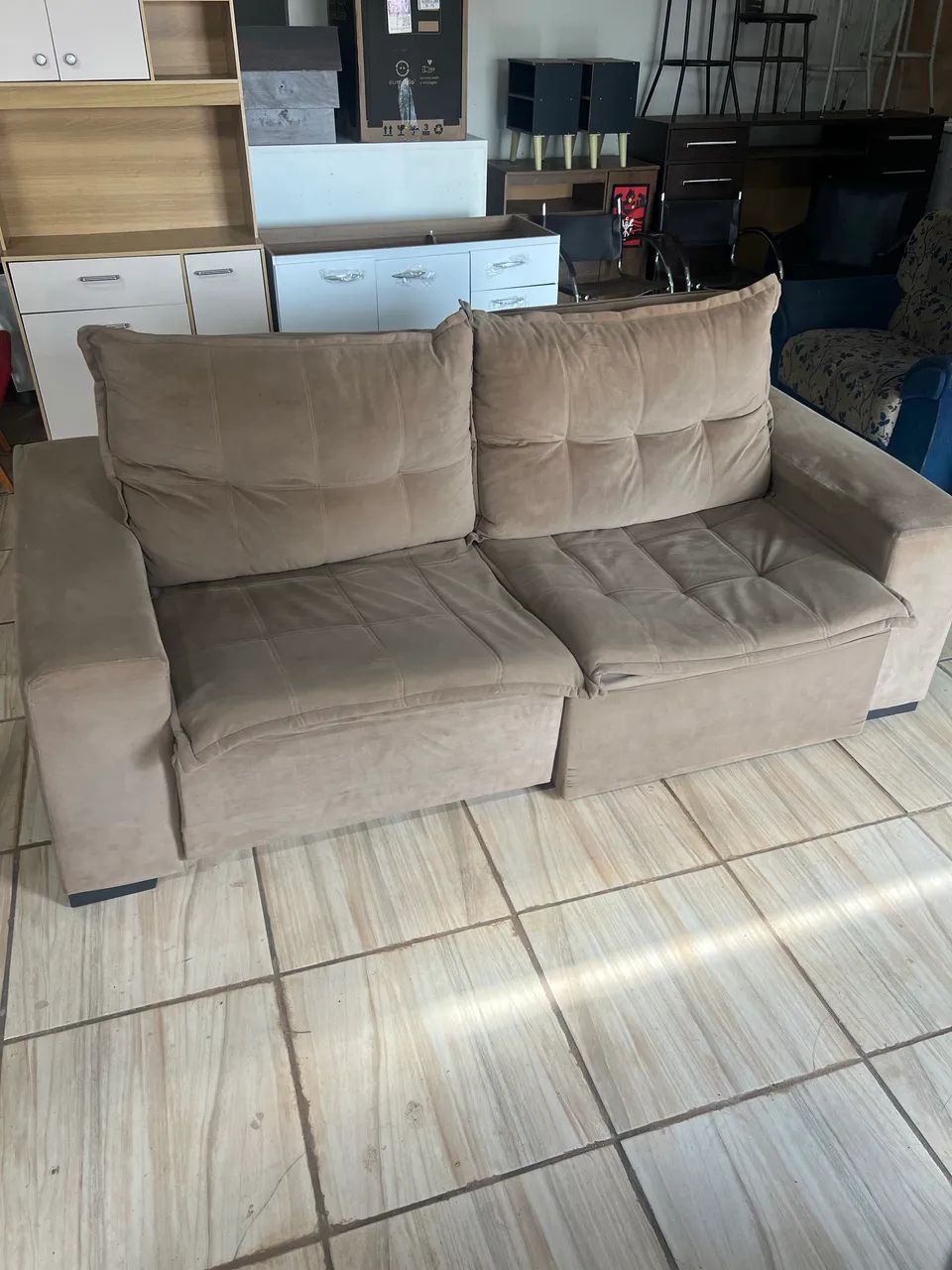Vendo Sofá Retrátil Reclinável! - Foto 4