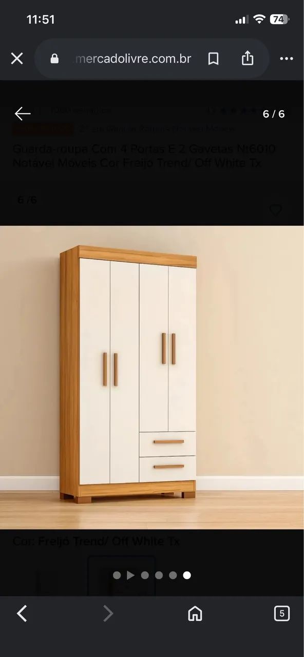 Guarda roupa  - Foto 3