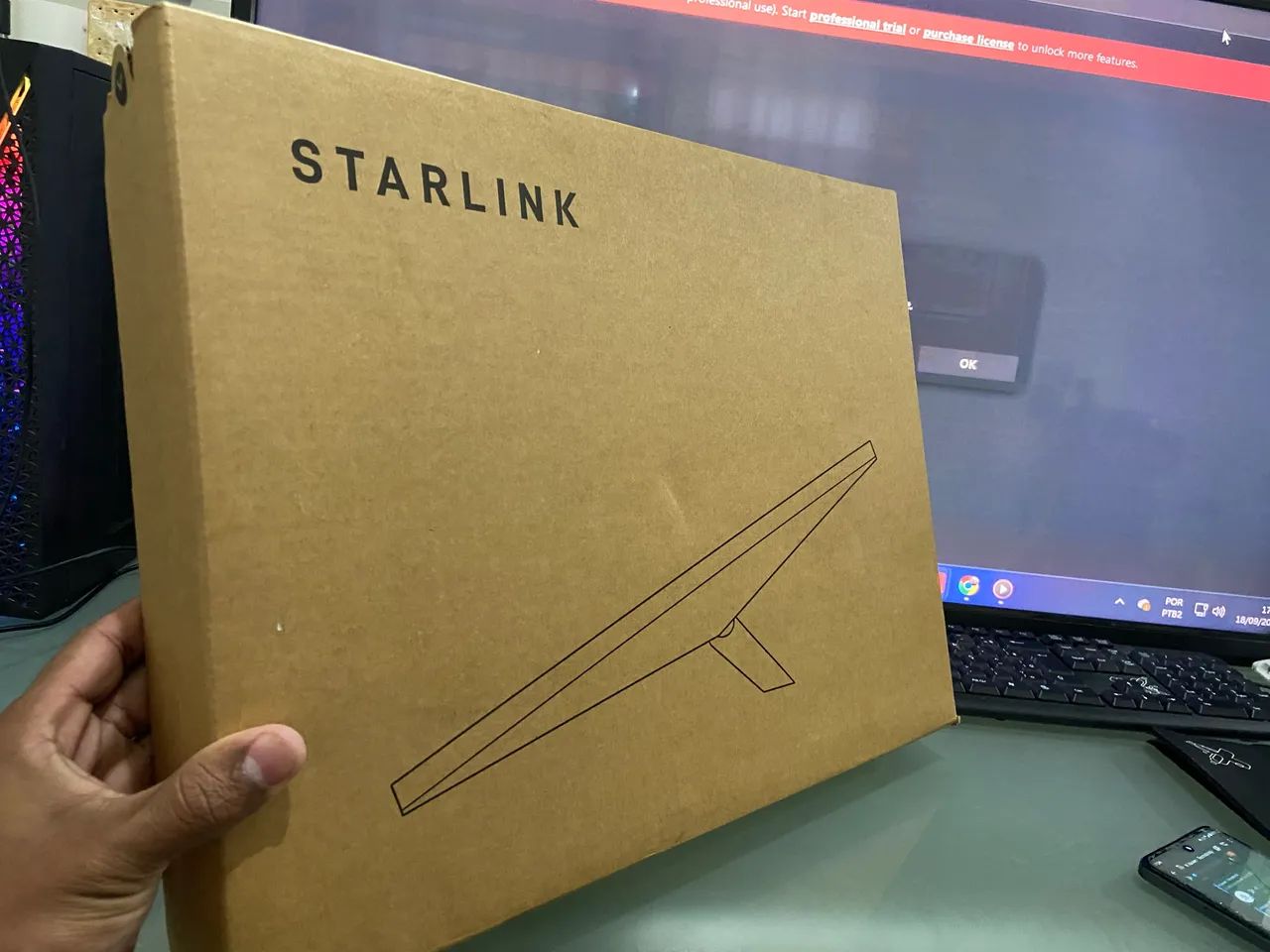 Starlink mini - lacrada