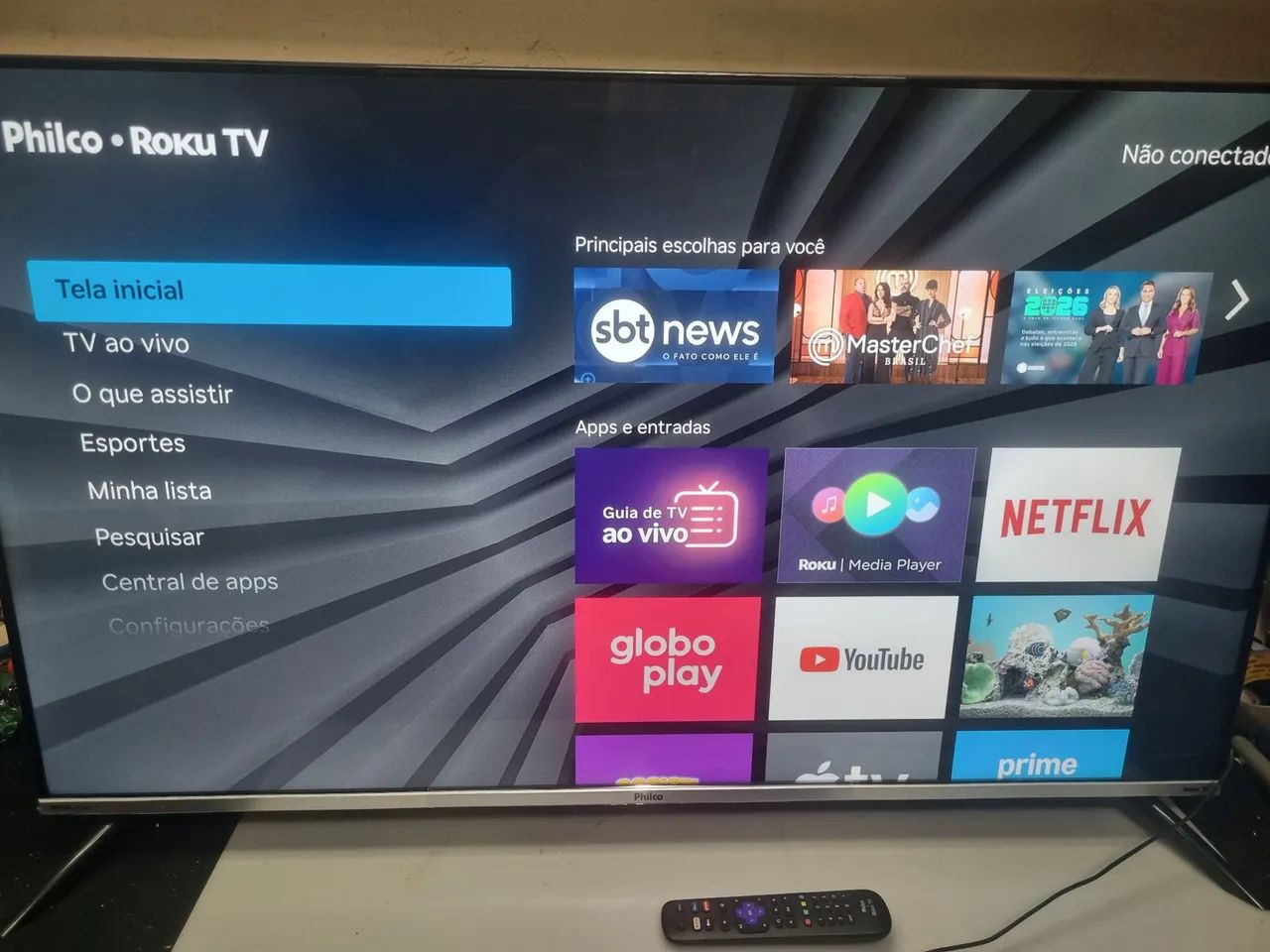 TV 4k smart 50 polegadas borda infinita - Foto 2