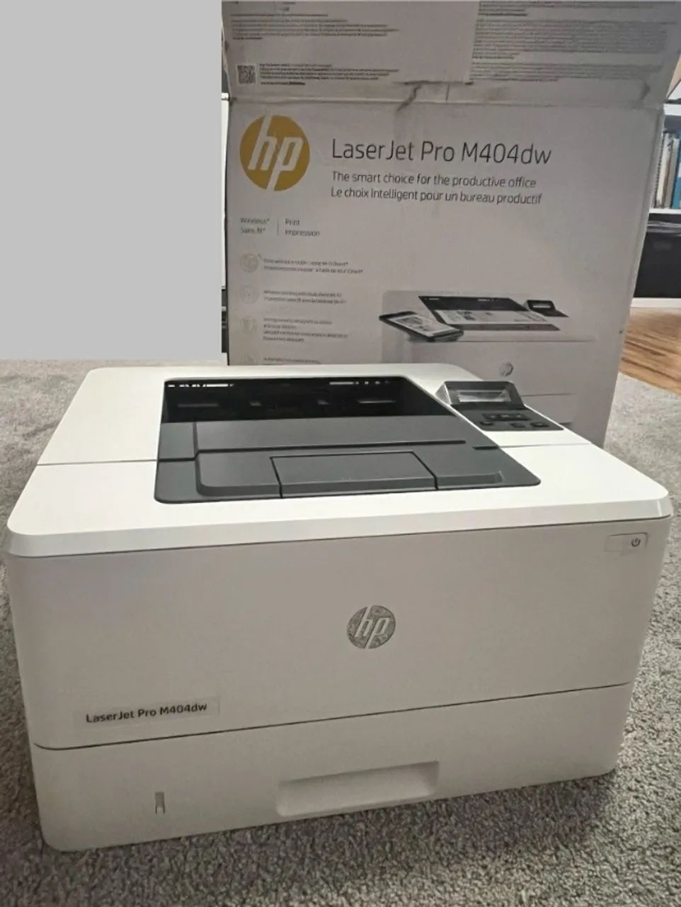 Impressora Laser Mono LaserserJet Pro M404DW - Foto 2