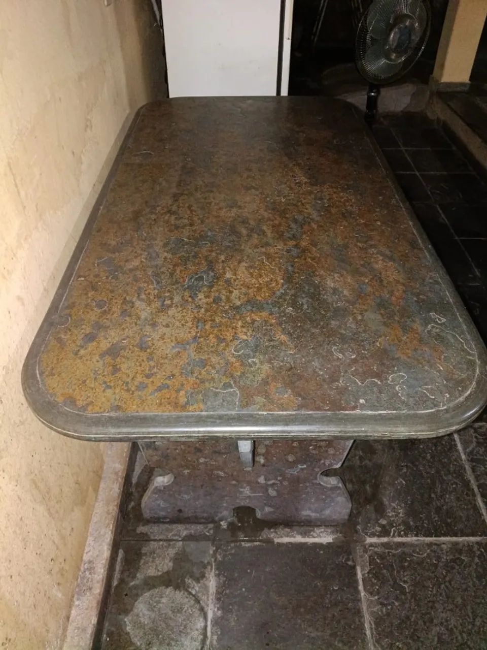 Mesa de ardósia 85cm x 166cm - Foto 2
