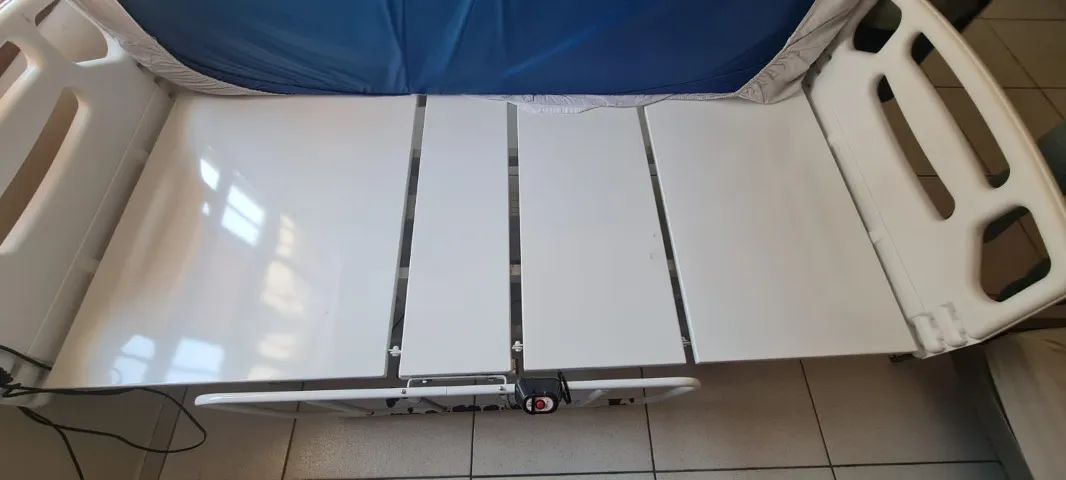 Cama Hospitalar Eletrica Elevação Dorsal Com Colchão D28 - Foto 2