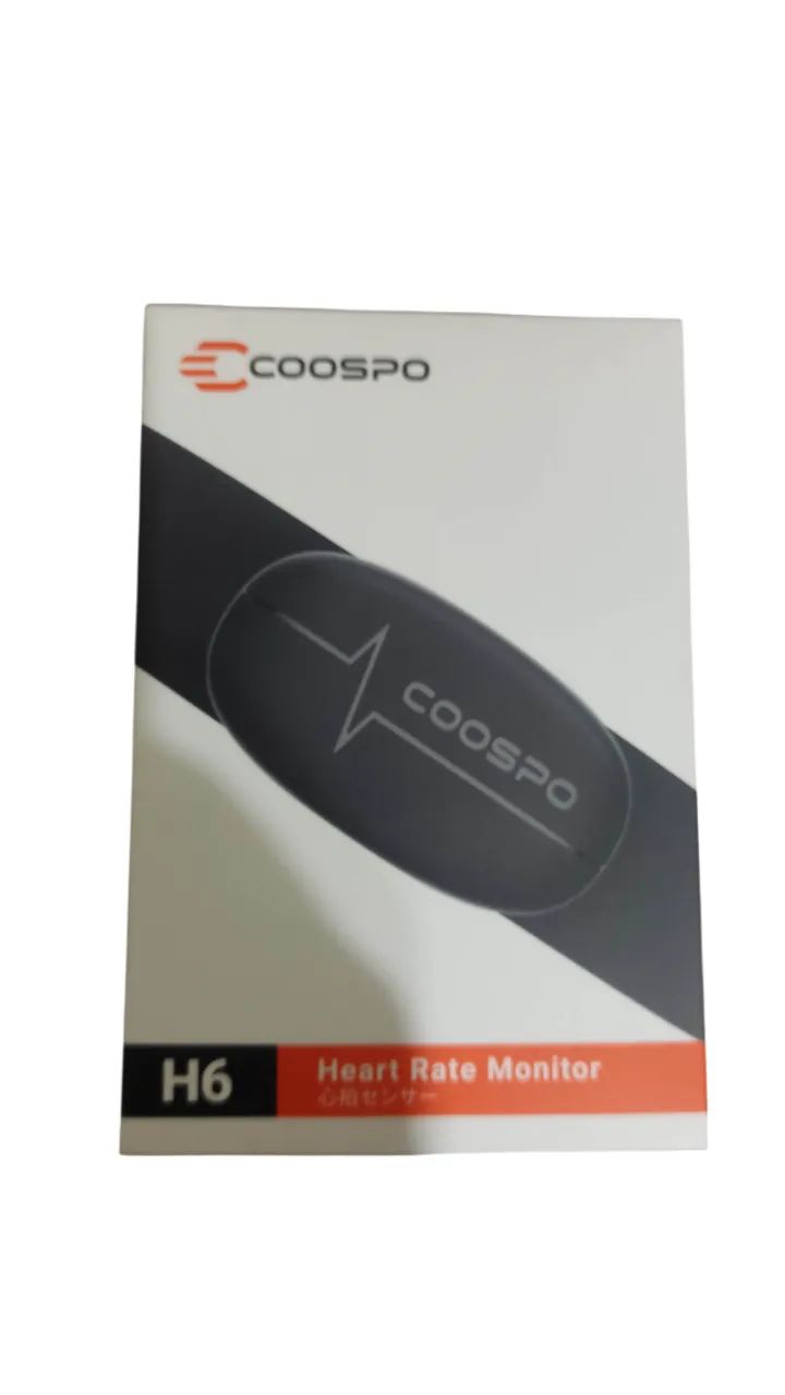 Cinta cardíaca COOSPO H6 BLUETOOTH NOVA LEIA ANÚNCIO.