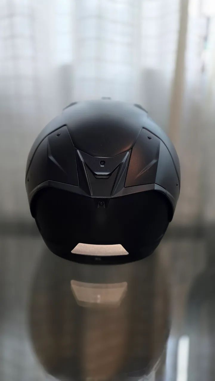 Capacete shark aeron dark shadow - Foto 5