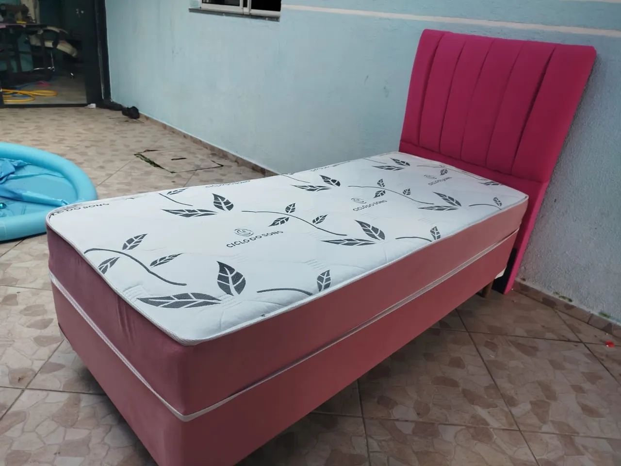 Base box solteiro conjugada 