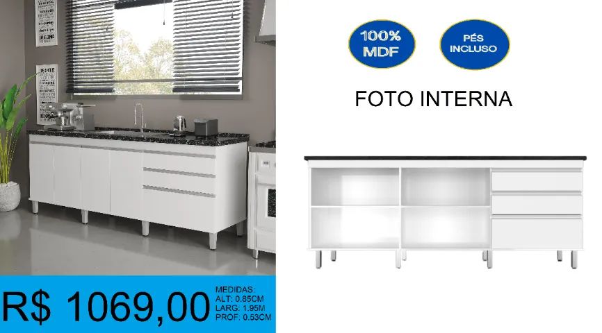 Gabinete - completo - compre hoje e receba em até 72 horas  - Foto 3