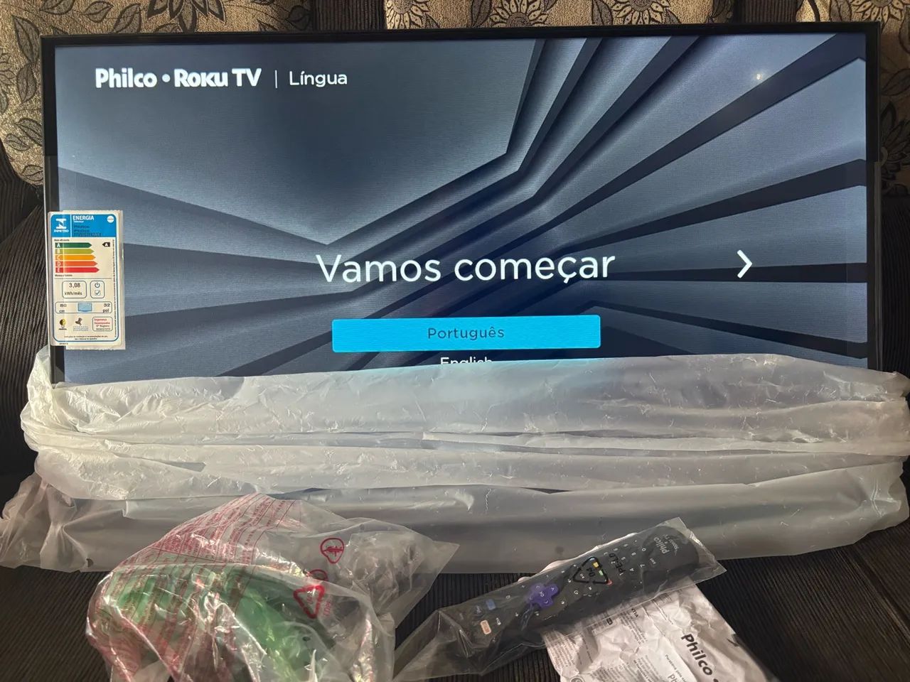 Tv nova nunca usada na caixa!