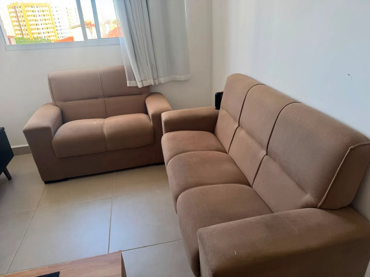 Conjunto de Sofás Mamflex (2/3 lugares)