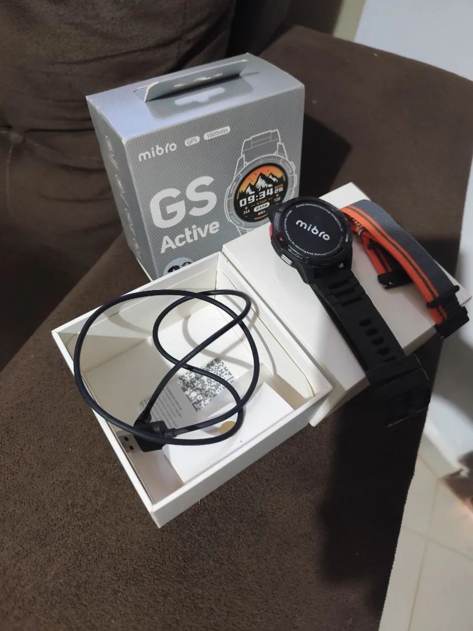 RELÓGIO SMARTWATCH À PROVA D`AGUA MIBRO GS ACTIVE  AMOLED 