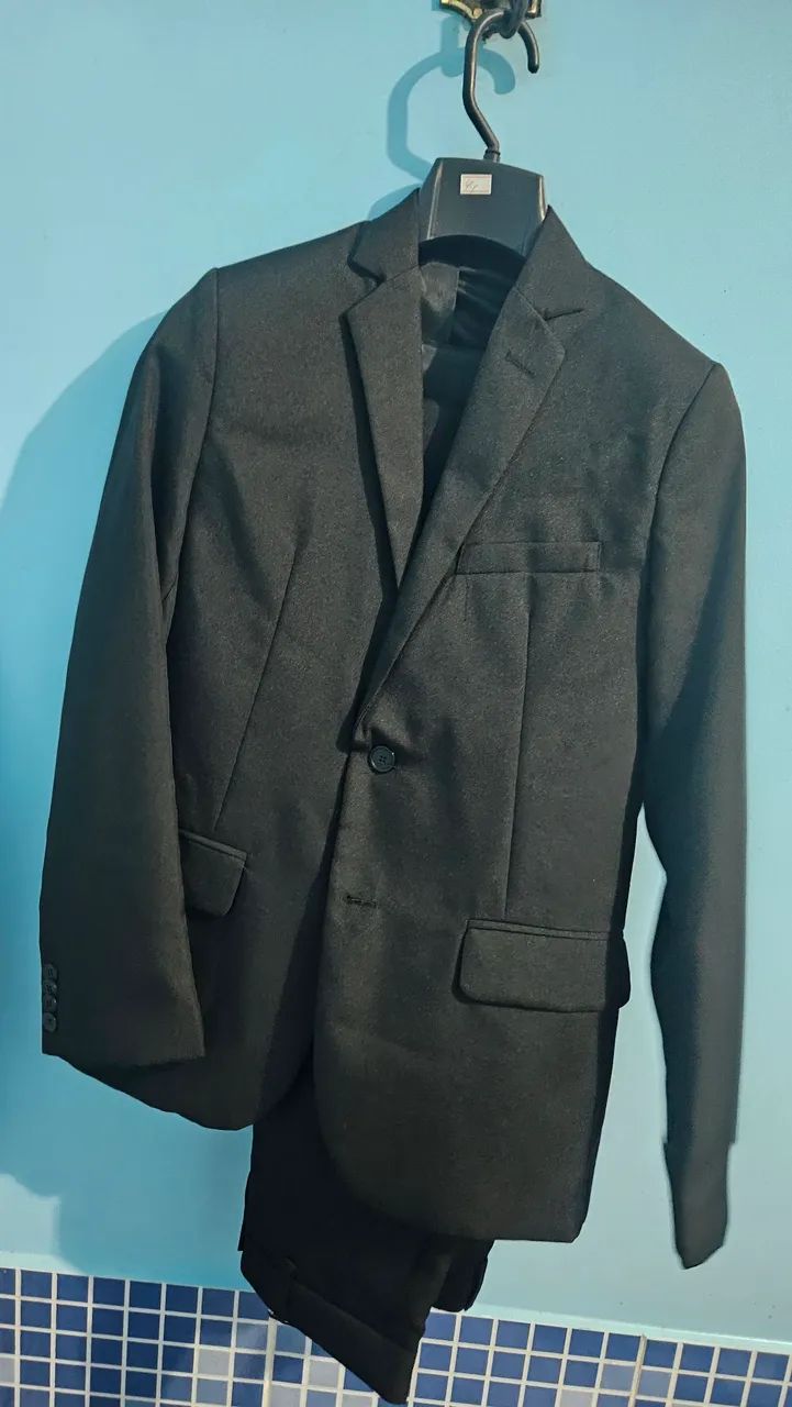 Blazer preto masculino 