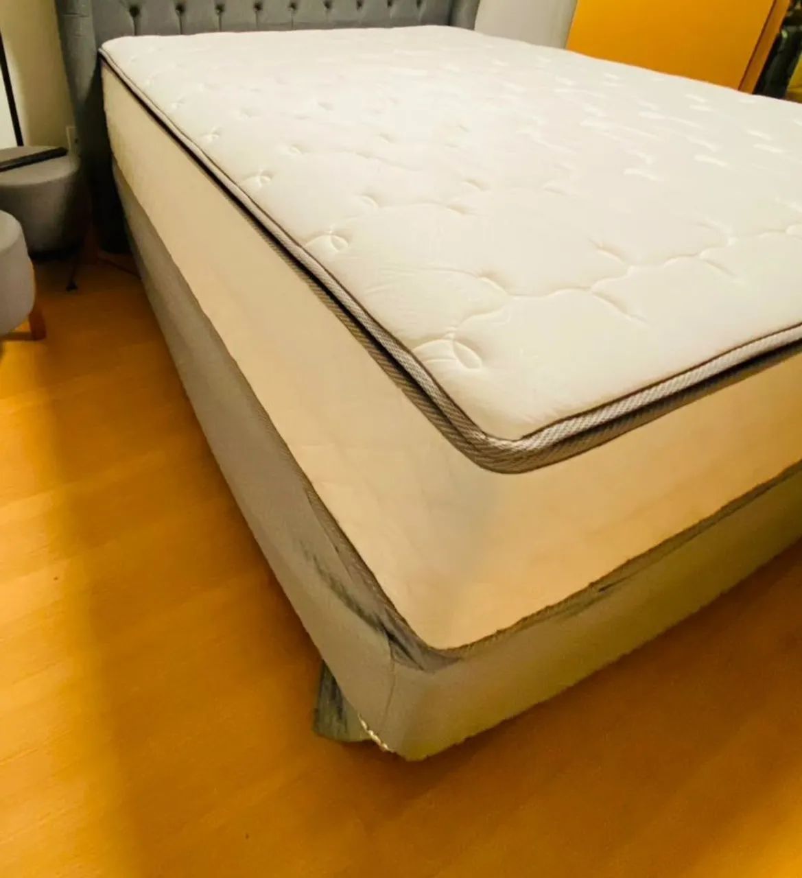 Cama box e Colchão QUEEN - Foto 3