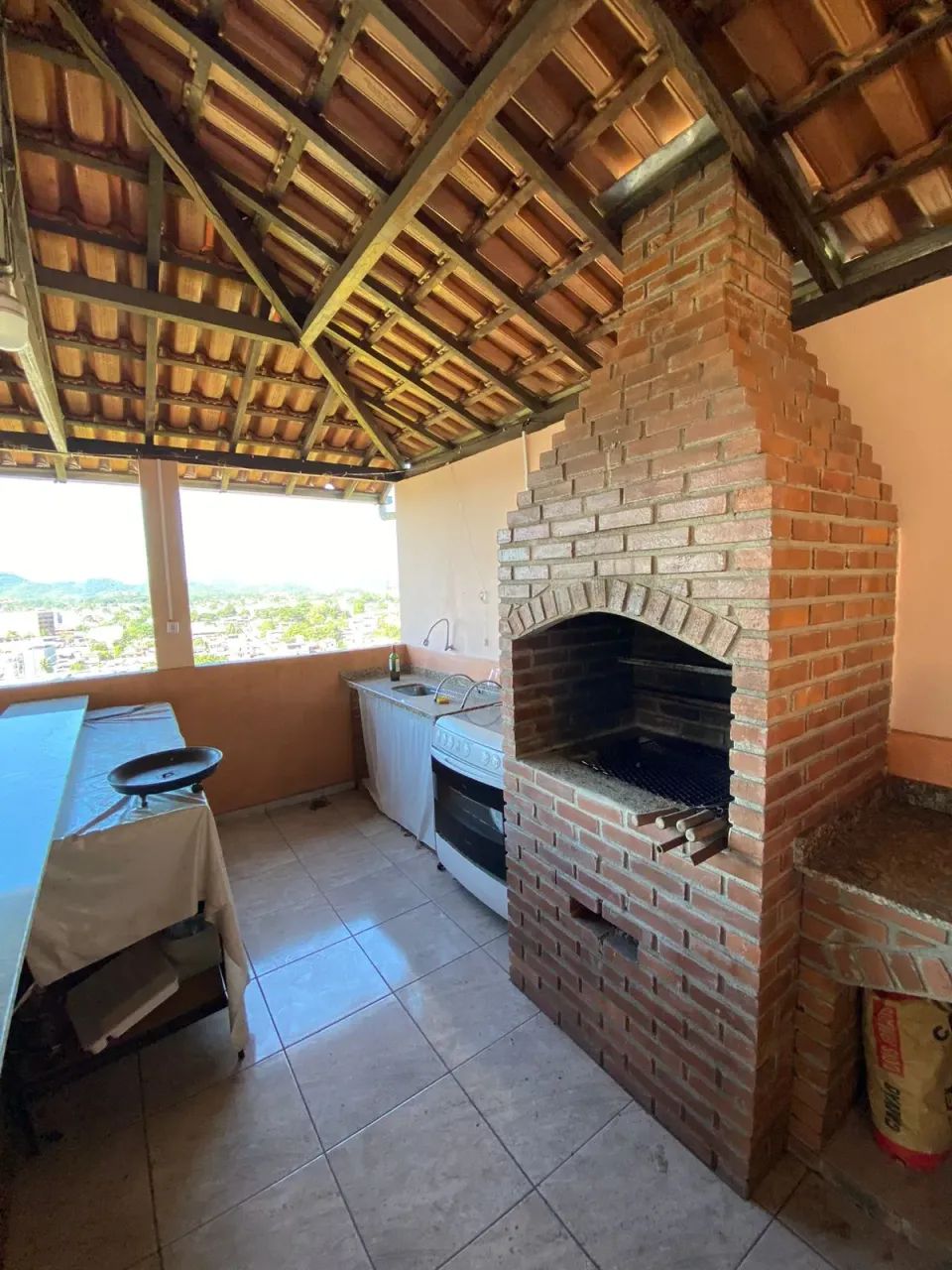 Linda casa linear com terraço, 3 quartos e 2 suítes  Piabetá - Foto 5