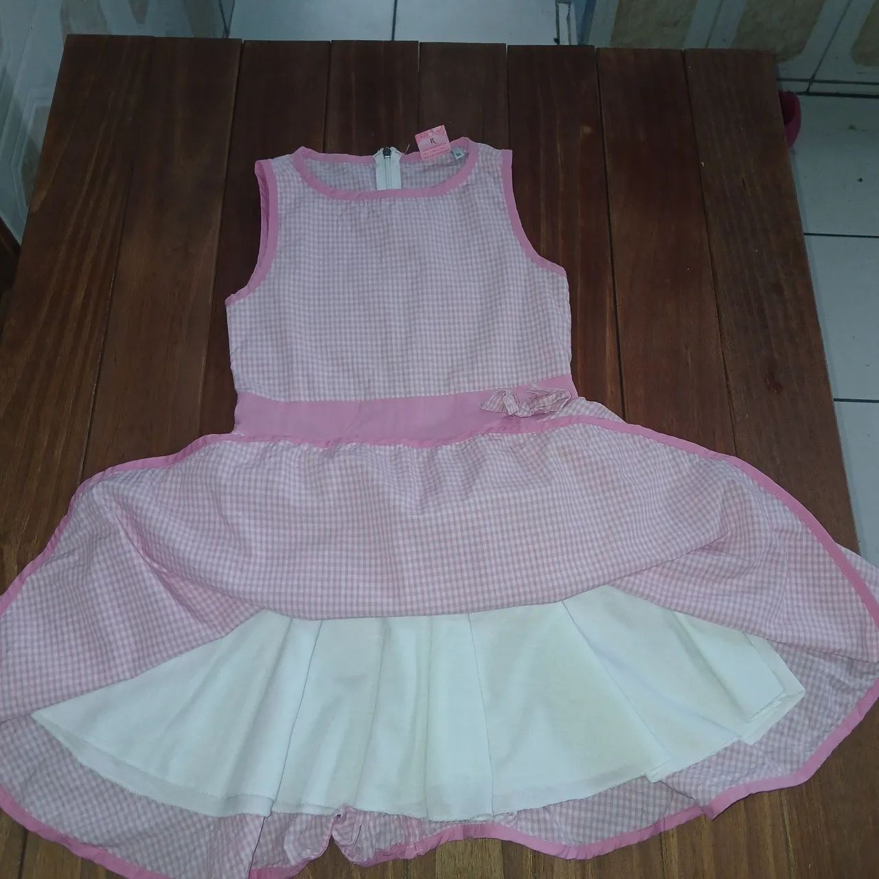Vestido infantil rosa - Foto 5