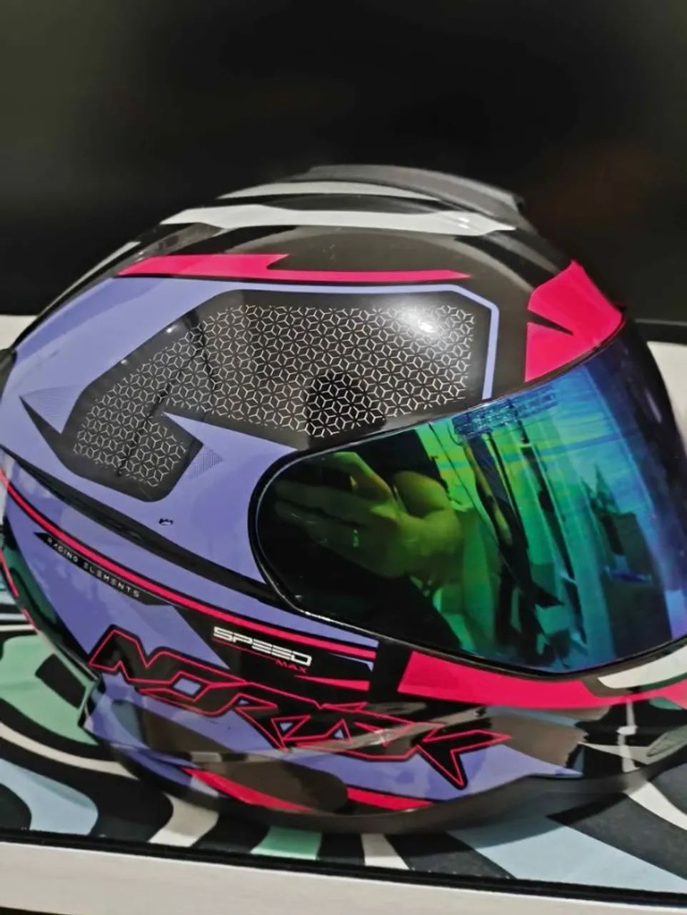 Capacete Norisk T-58 - Foto 2