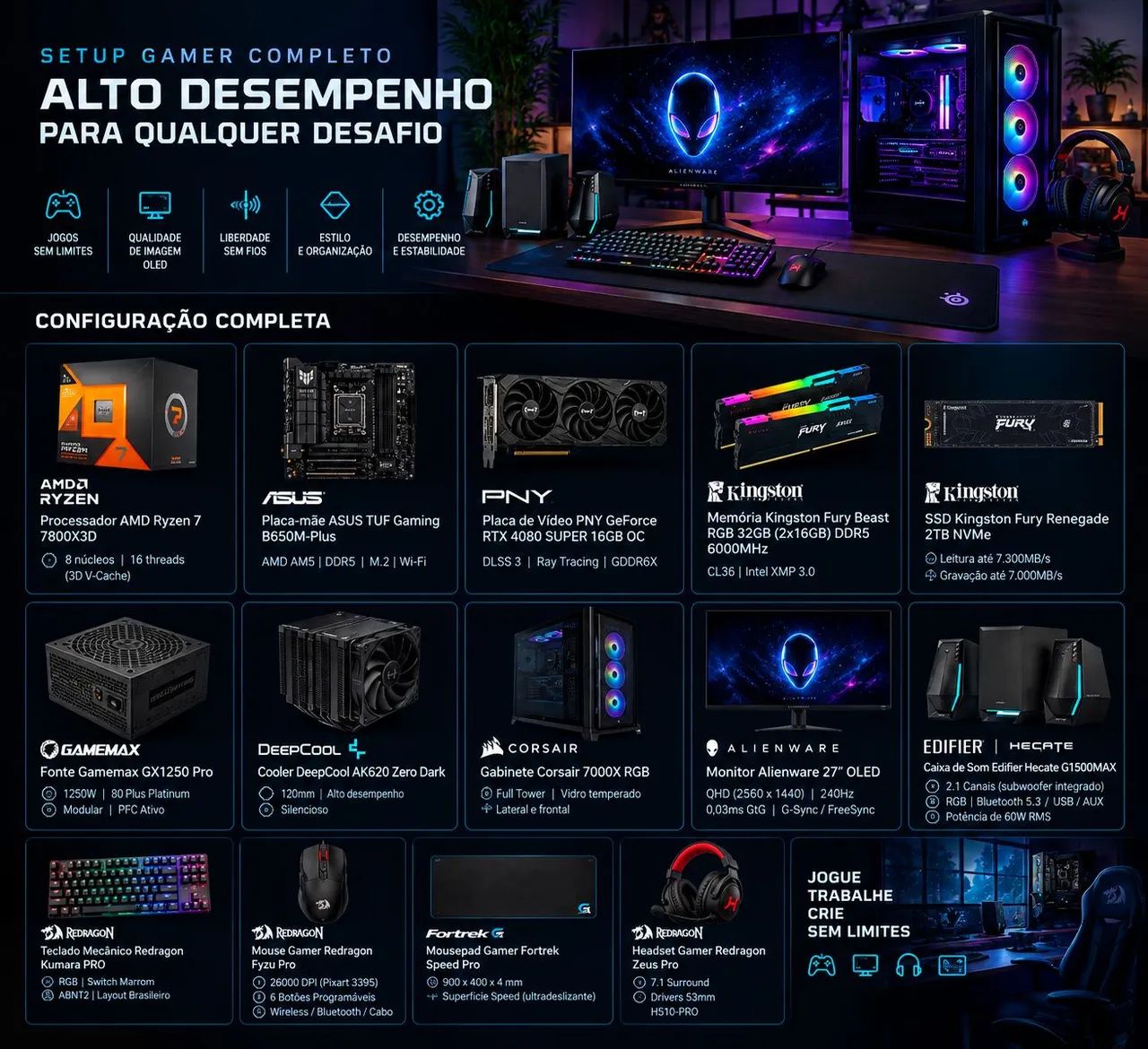PC GAMER HIGH END COMPLETO
