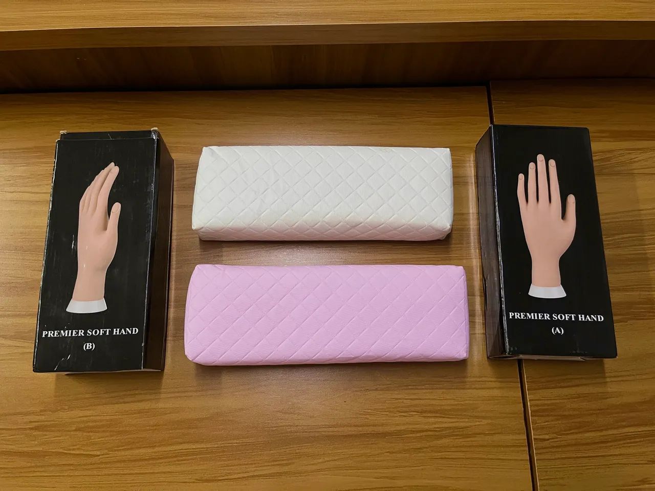 Suporte para Mãos e Mão de Treino Nail Designer