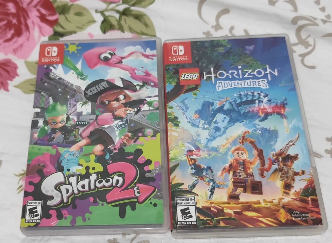 Jogos switch vendo ou troco 