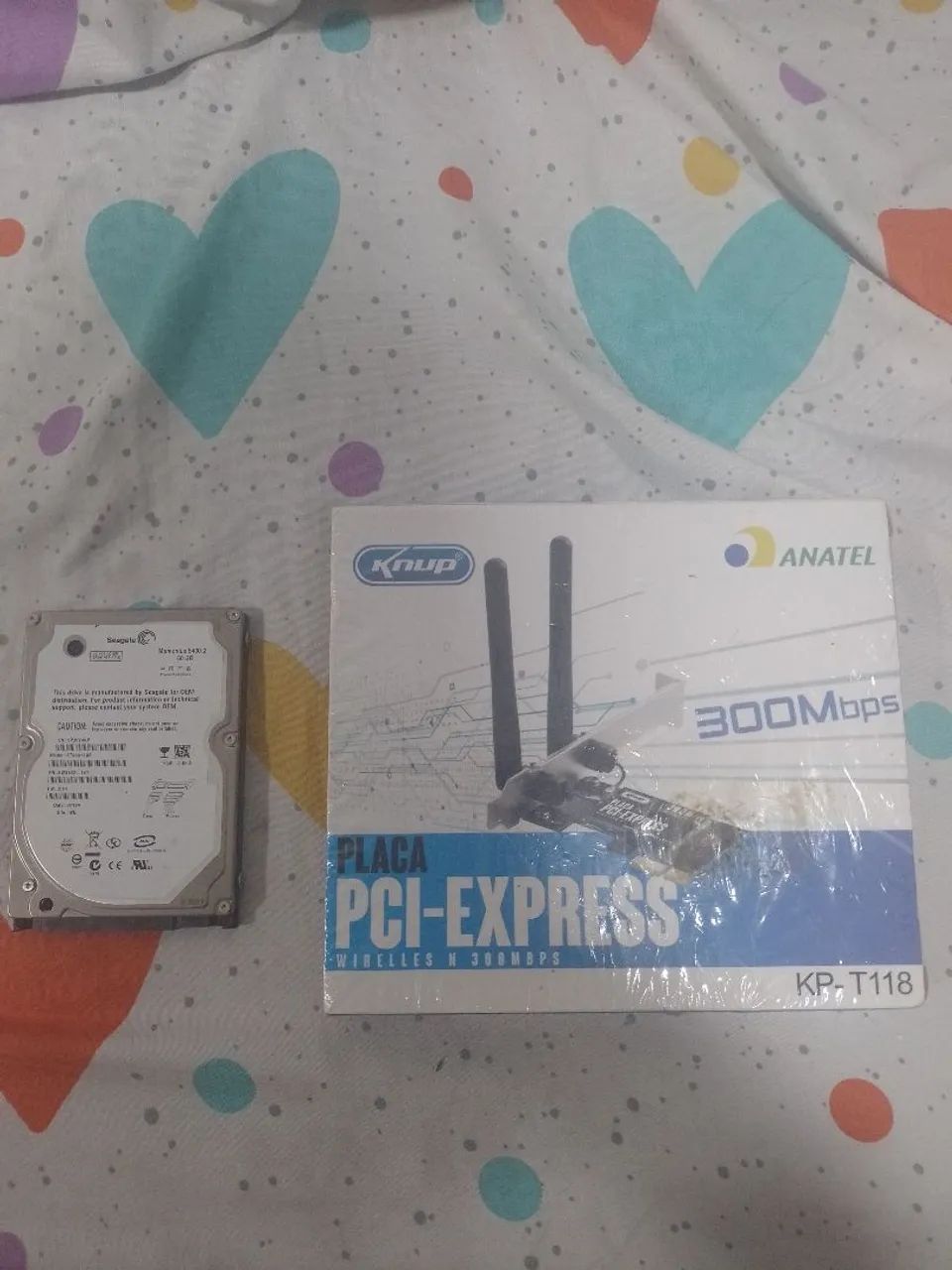 Combo HD e ANTENA WIFI para pc