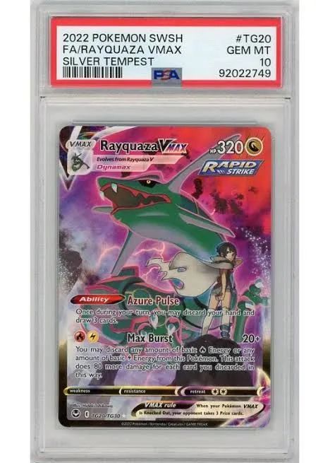 Rayquaza Vmax TG20 TG30 