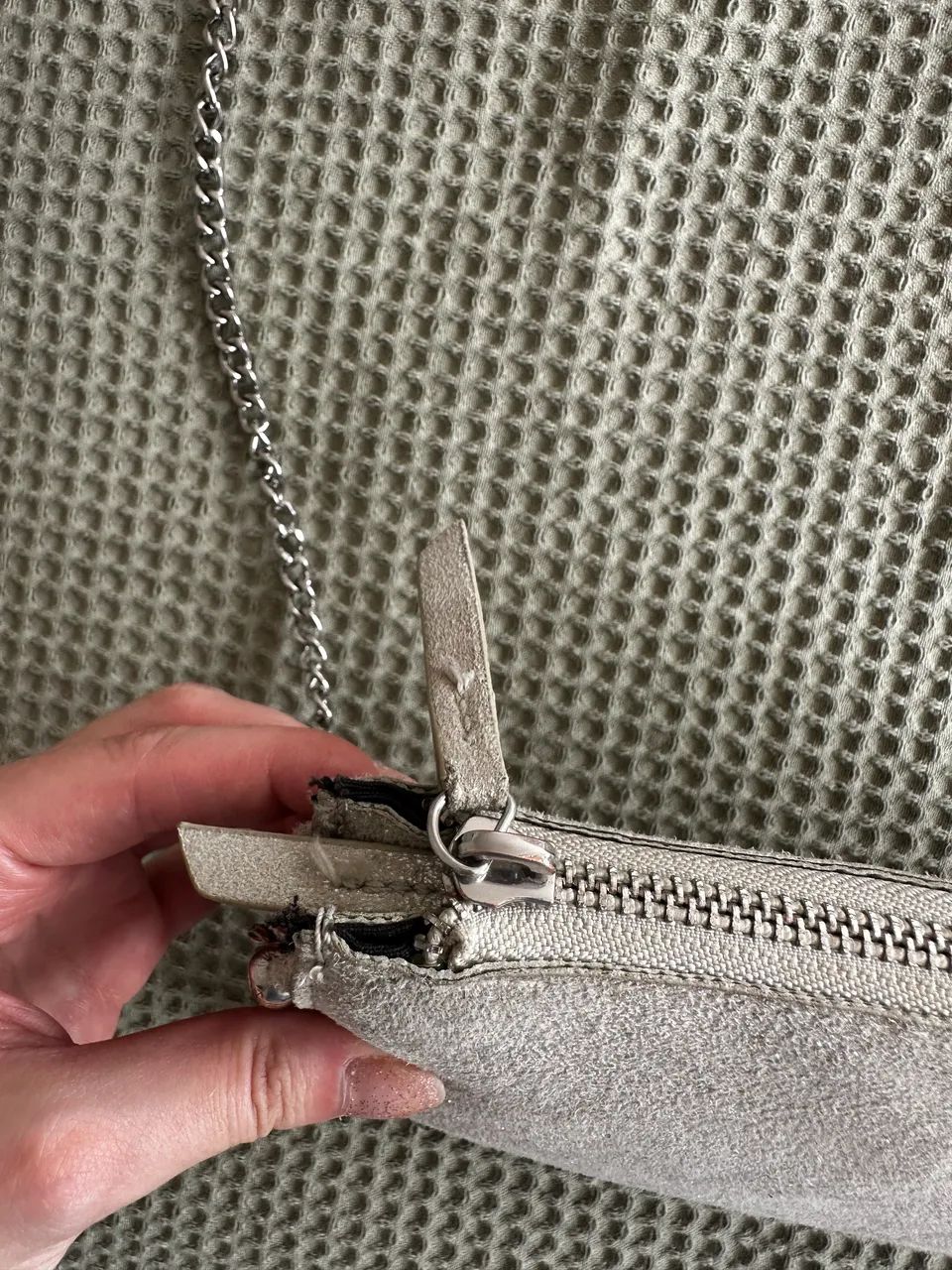 Bolsa Zara prata  - Foto 5