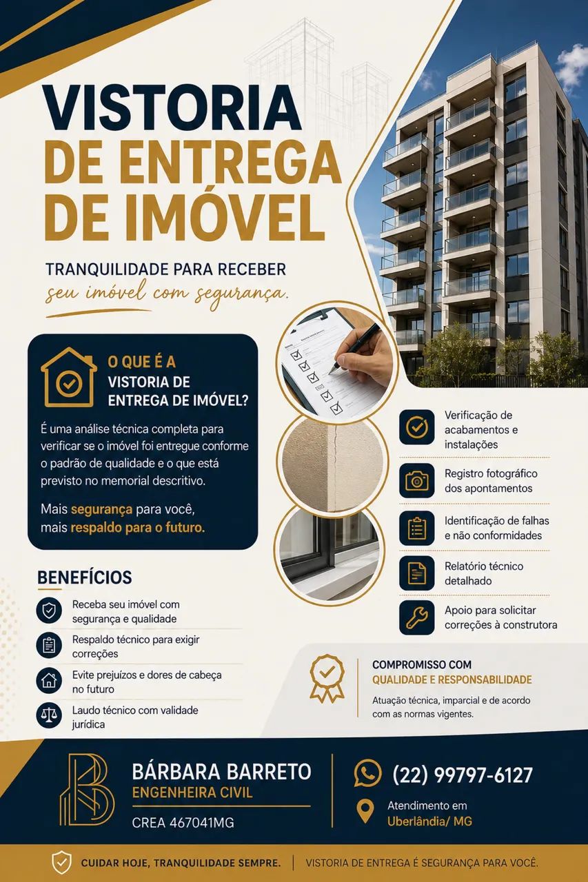 VISTORIA DE IMÓVEL RESIDENCIAL 