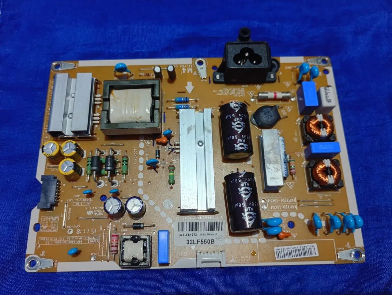 Placa fonte e placa principal para TV LG 32 Smart  - Foto 2