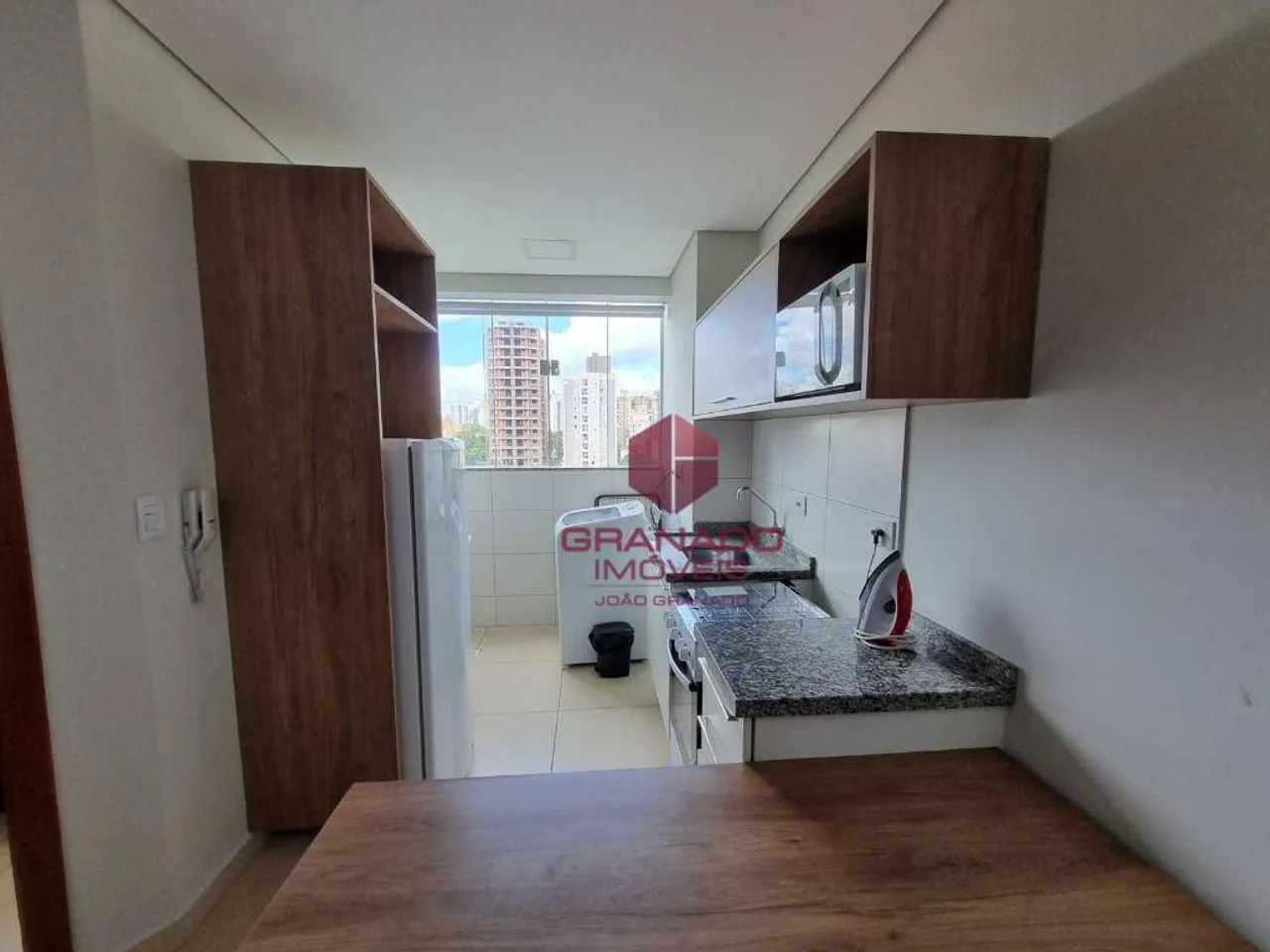 Apartamento de 1 quarto, TODO mobiliado e equipado com eletros e utensílios. Área de lazer - Foto 3