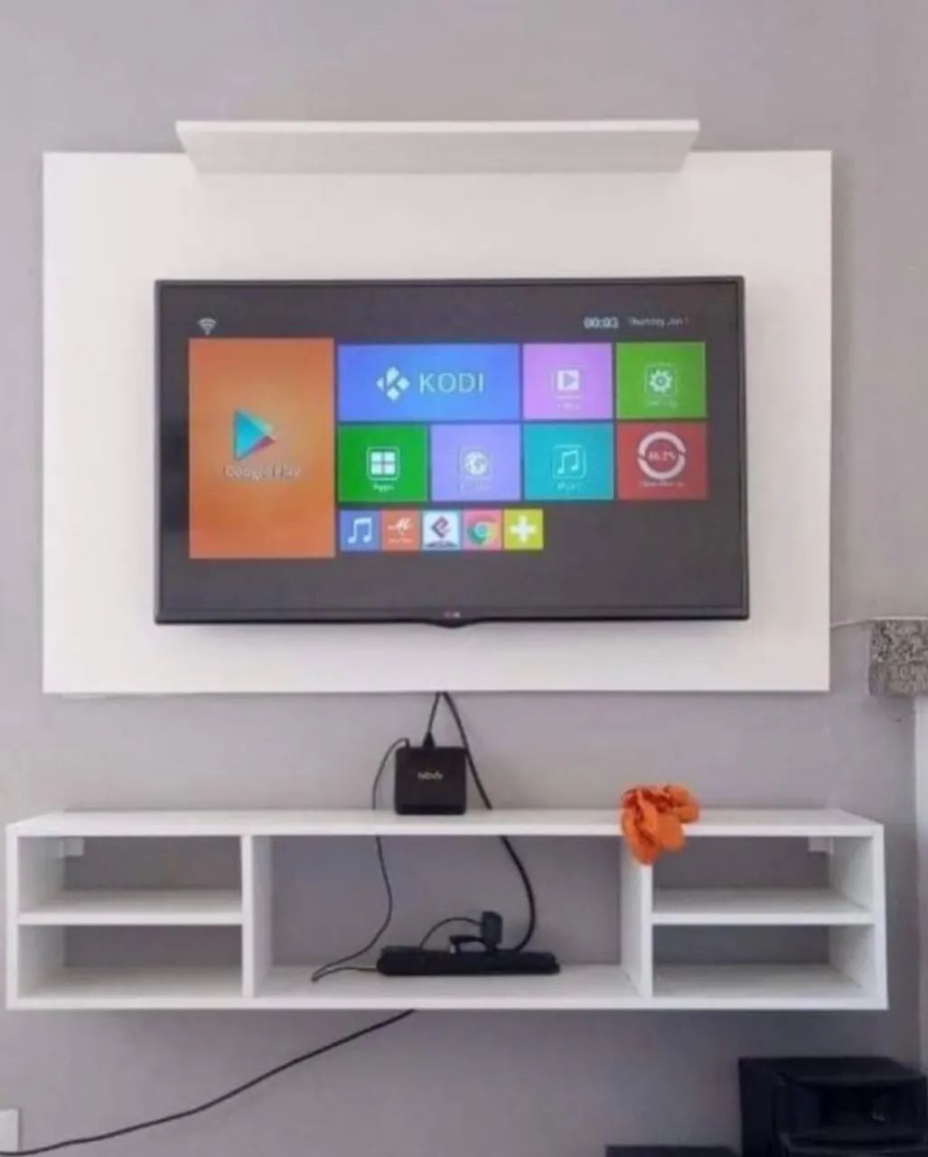 Kit sala painel + rack