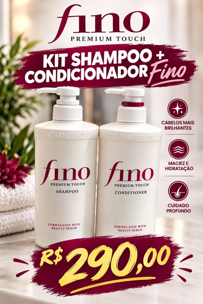 Shampoo fino kit 