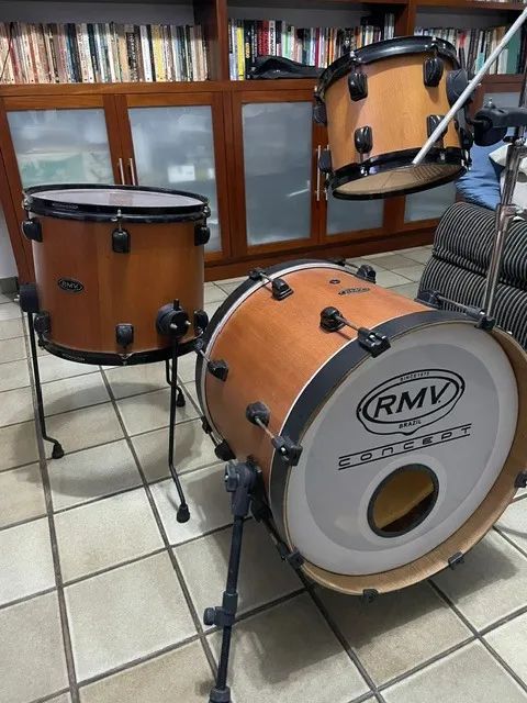 Bateria RMV Concept Jazz (Shell Pack) - Kit Compacto - Foto 2