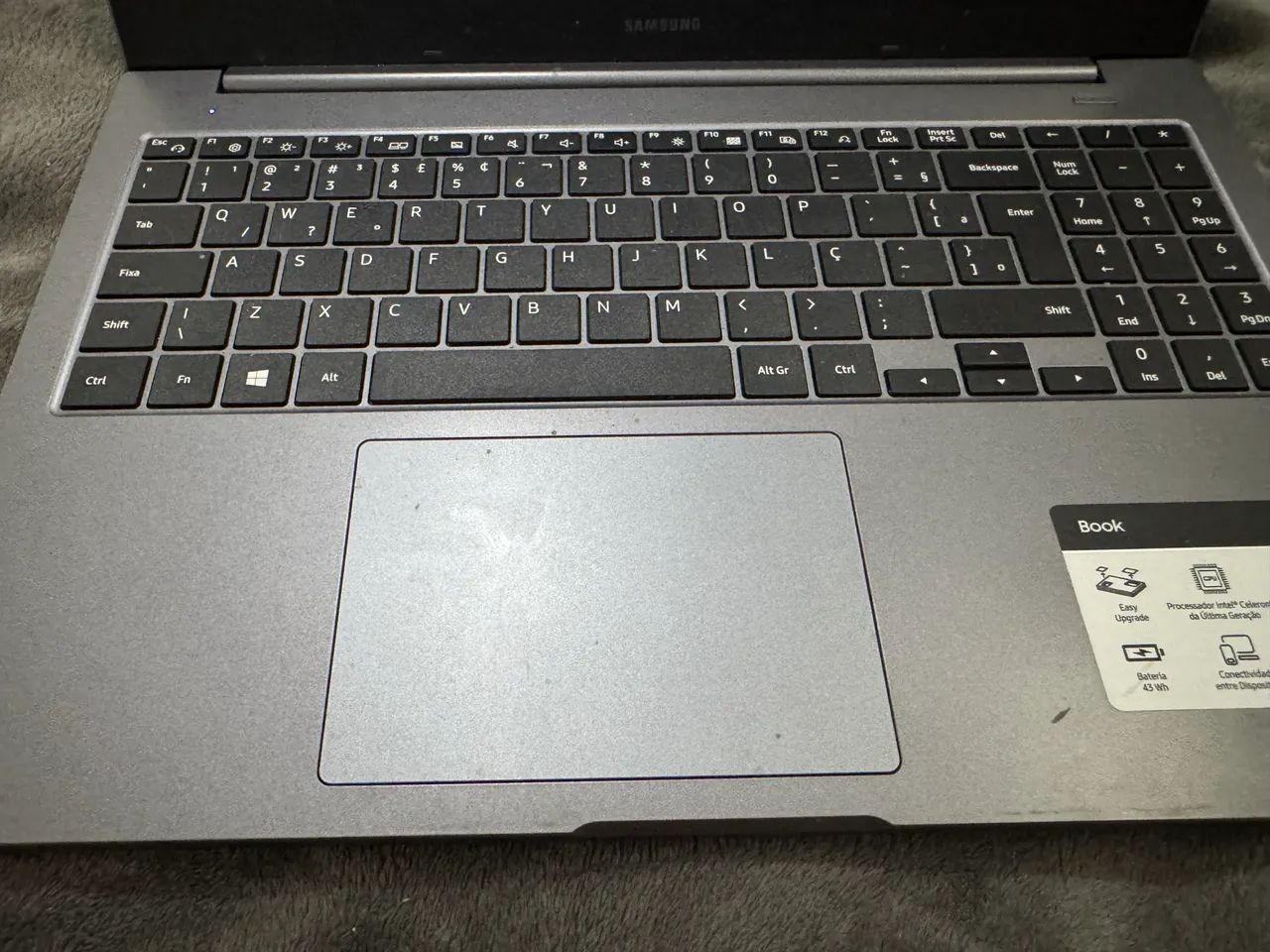 Vendo Notebook Samsung 