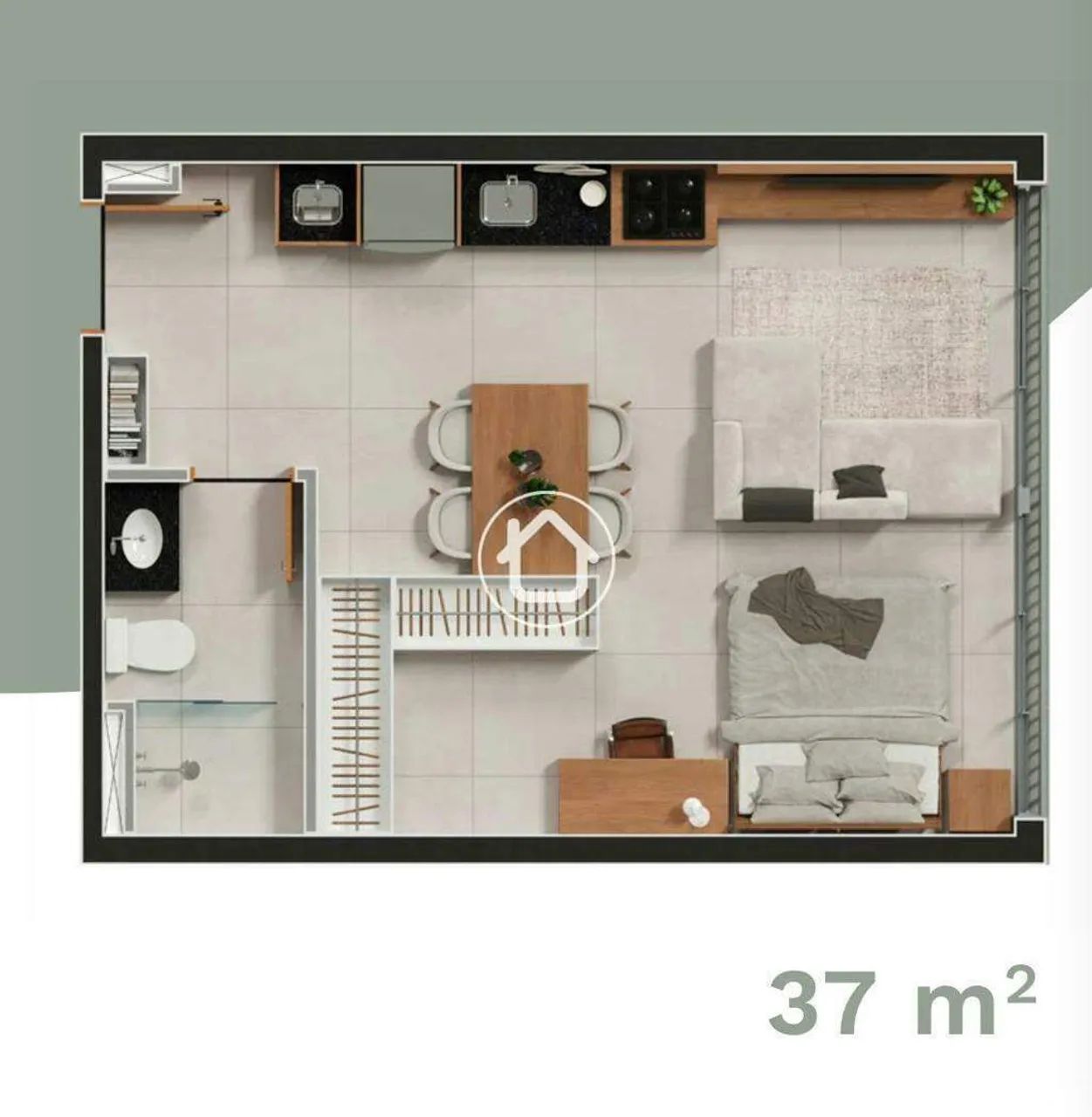 STUDIO DE ALTO PADRÃO - DOWNTOWN HVM - Foto 3