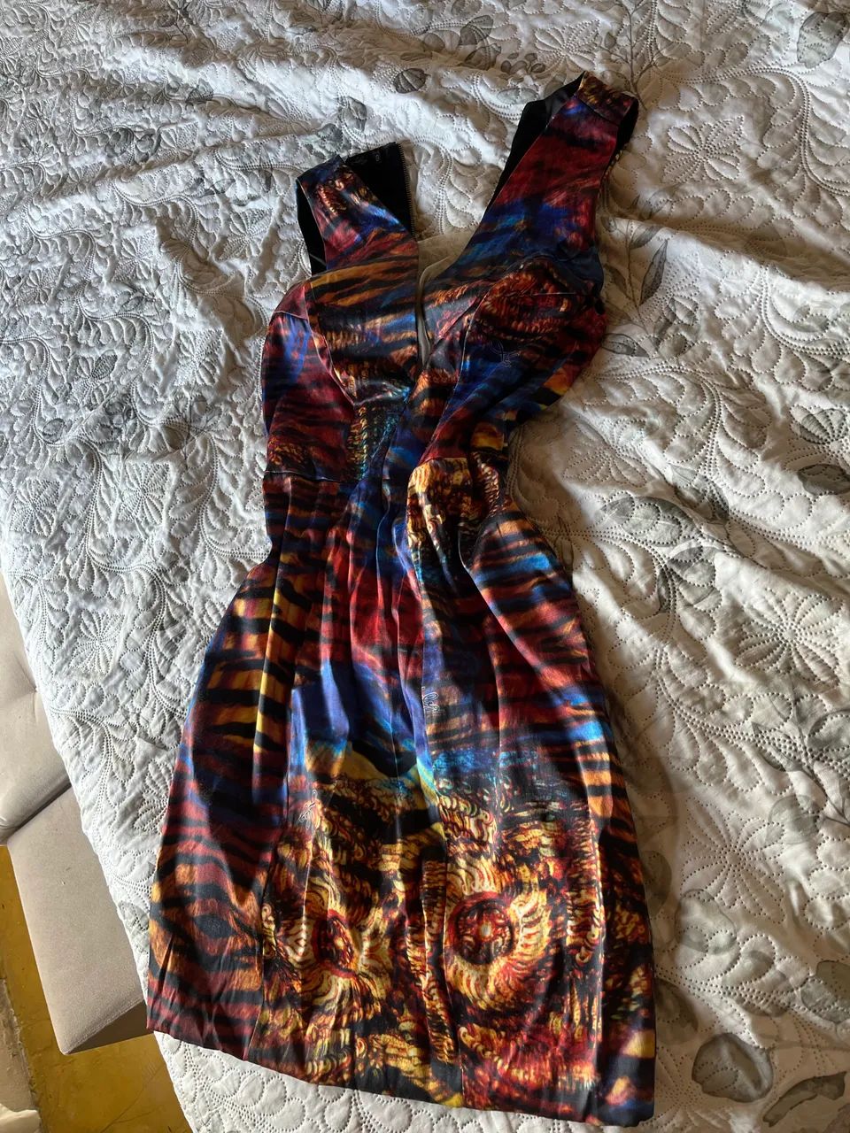 Vestido curto estampado  - Foto 3