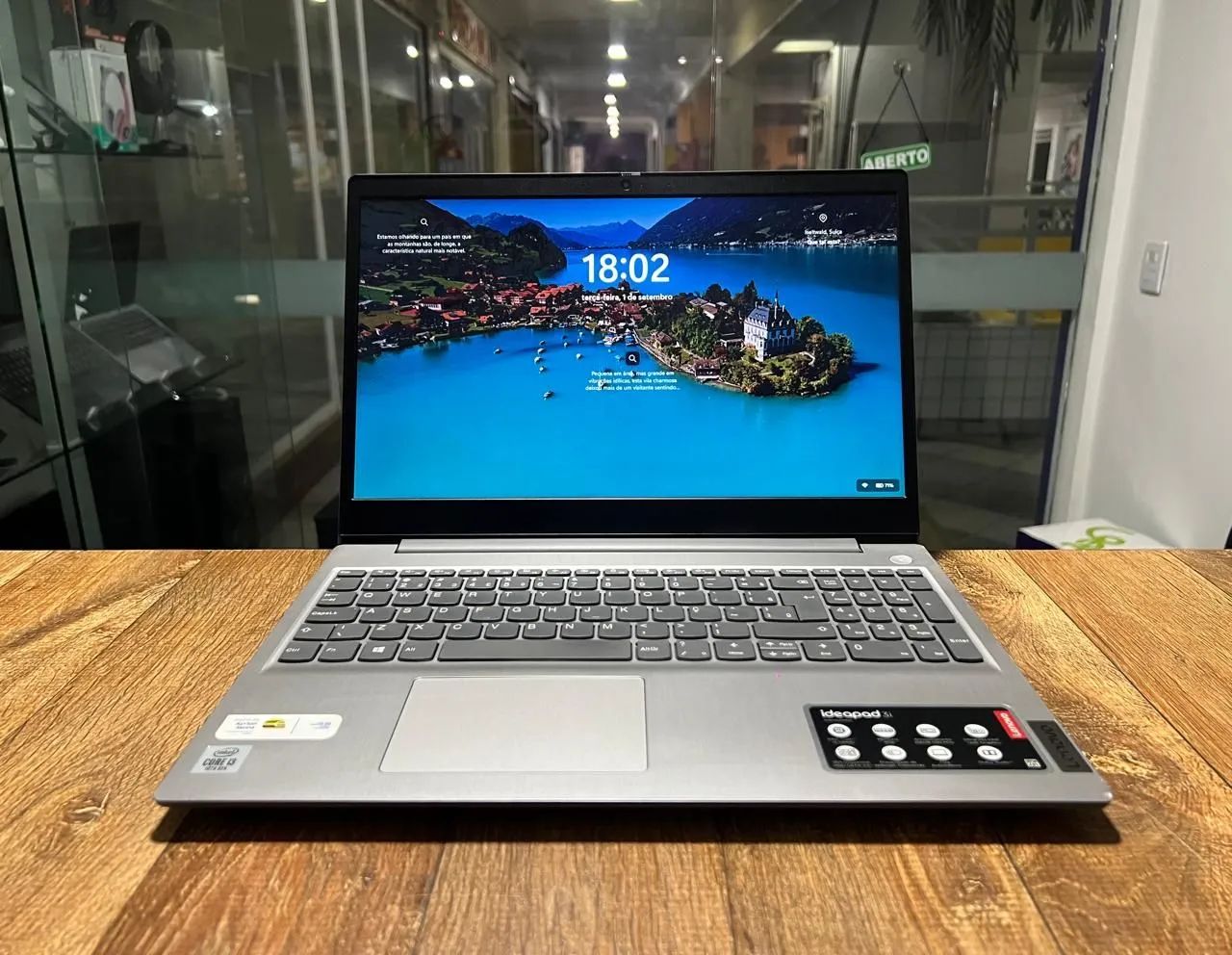 Notebook Lenovo Ideapad 3i | Intel Core i3 | Super Novo | Com Garantia
