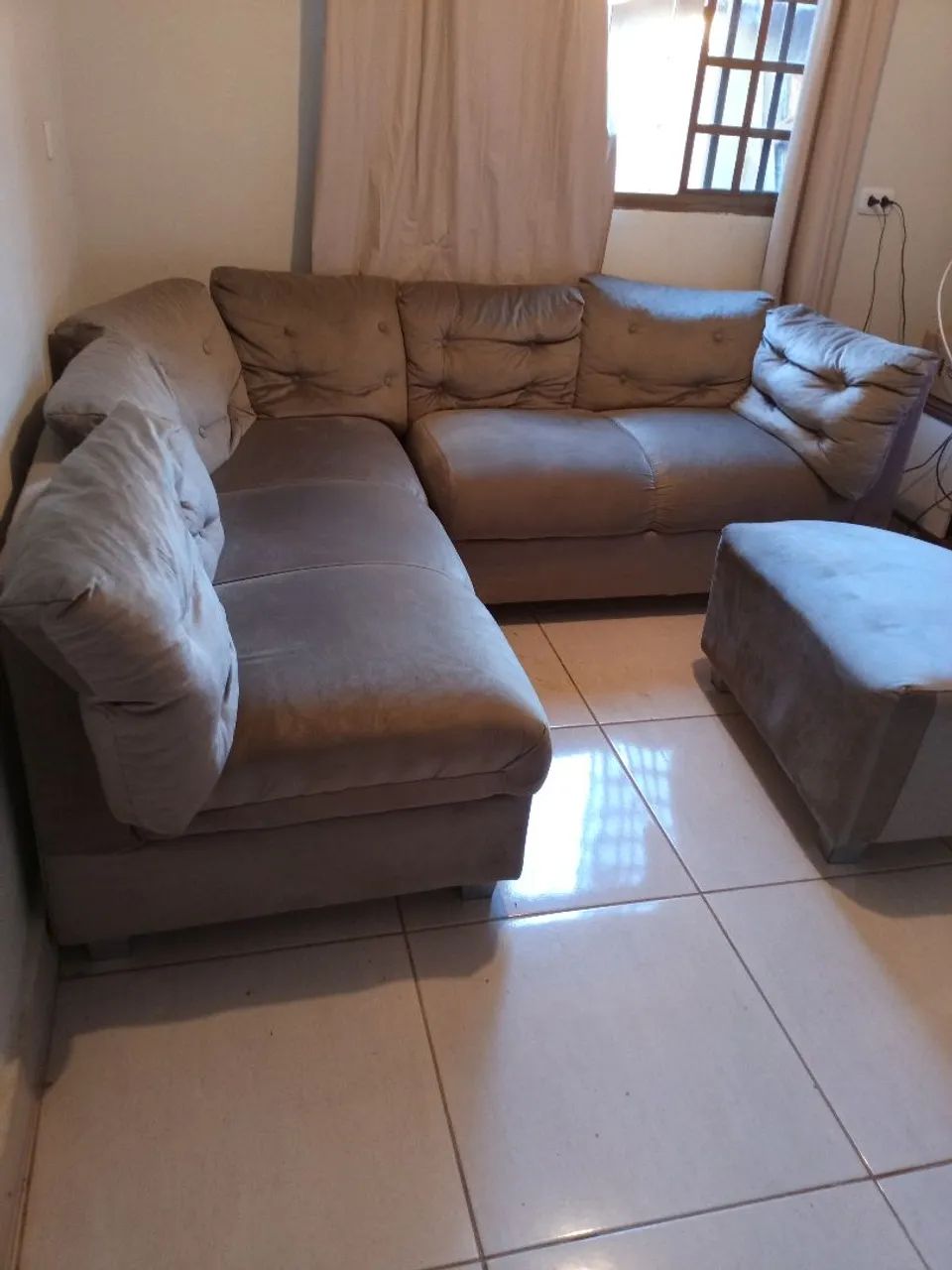 Sofá recém reformado - Foto 4