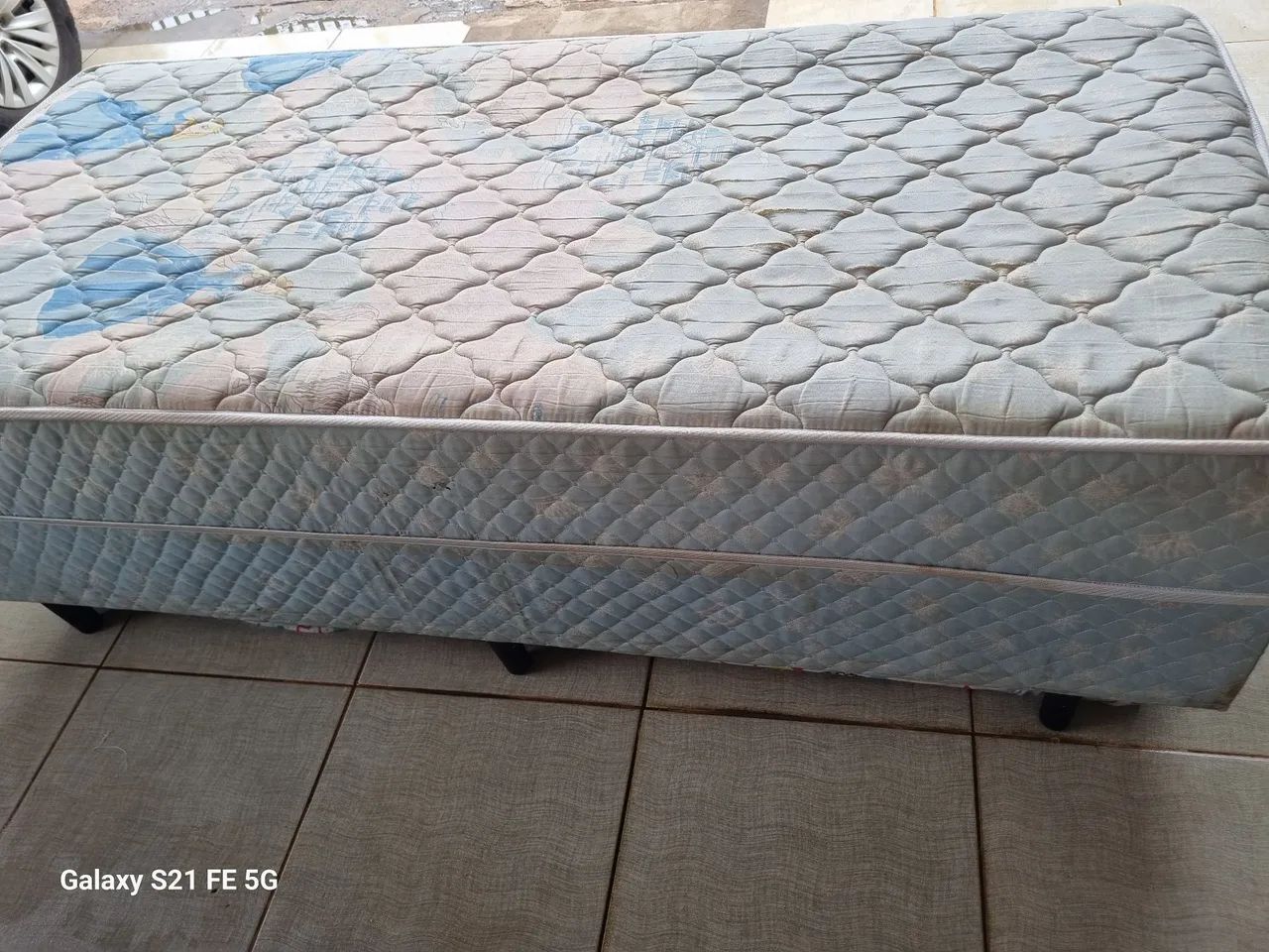 Bicama solteiro molas em perfeito estado de uso Entrego  - Foto 3
