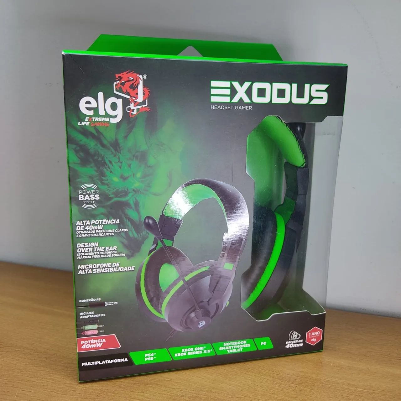 ? HEADSET GAMER ELG EXODUS ?  