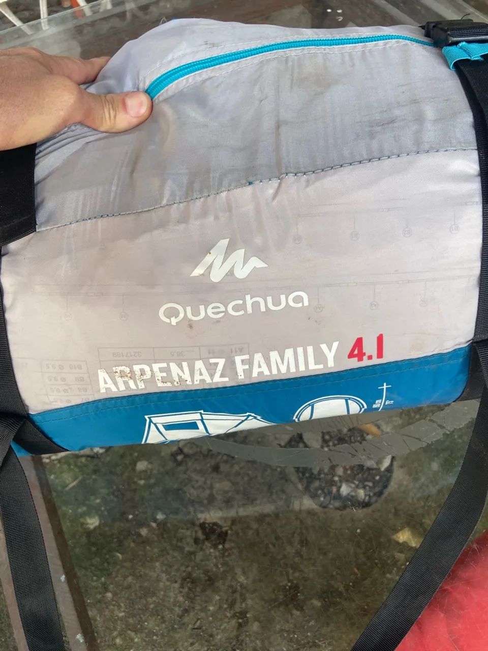 BARRACA CAMPING ARPENAZ 4.1 QUÉCHUA