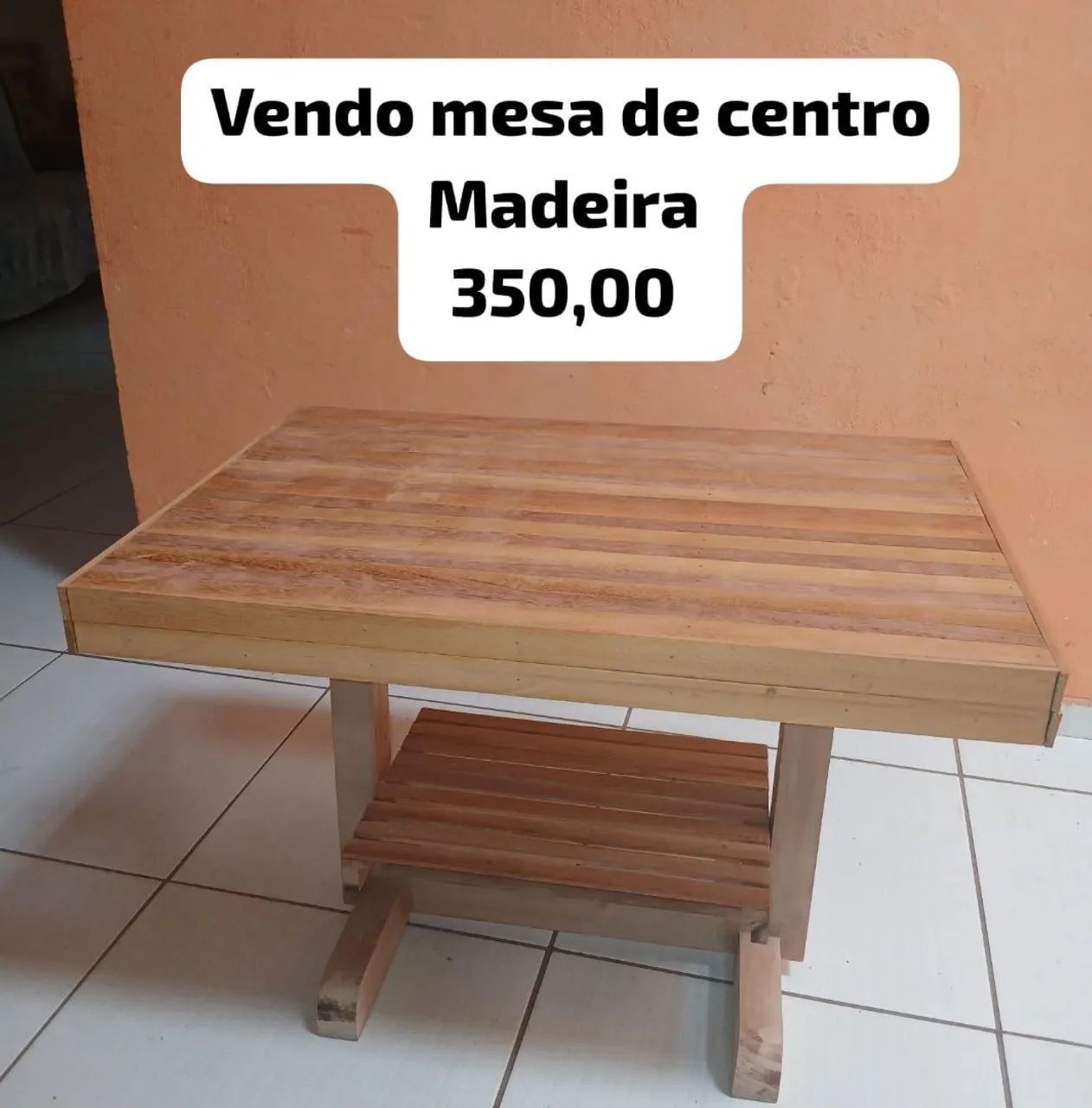 Mesa de Centro em madeira - Foto 2