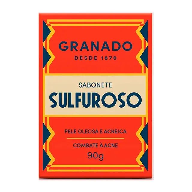 Kit C/ 3 Sabonetes Granado Sulfuroso 90g Enxofre 10% Oleosa - CM0003K3 - Foto 5
