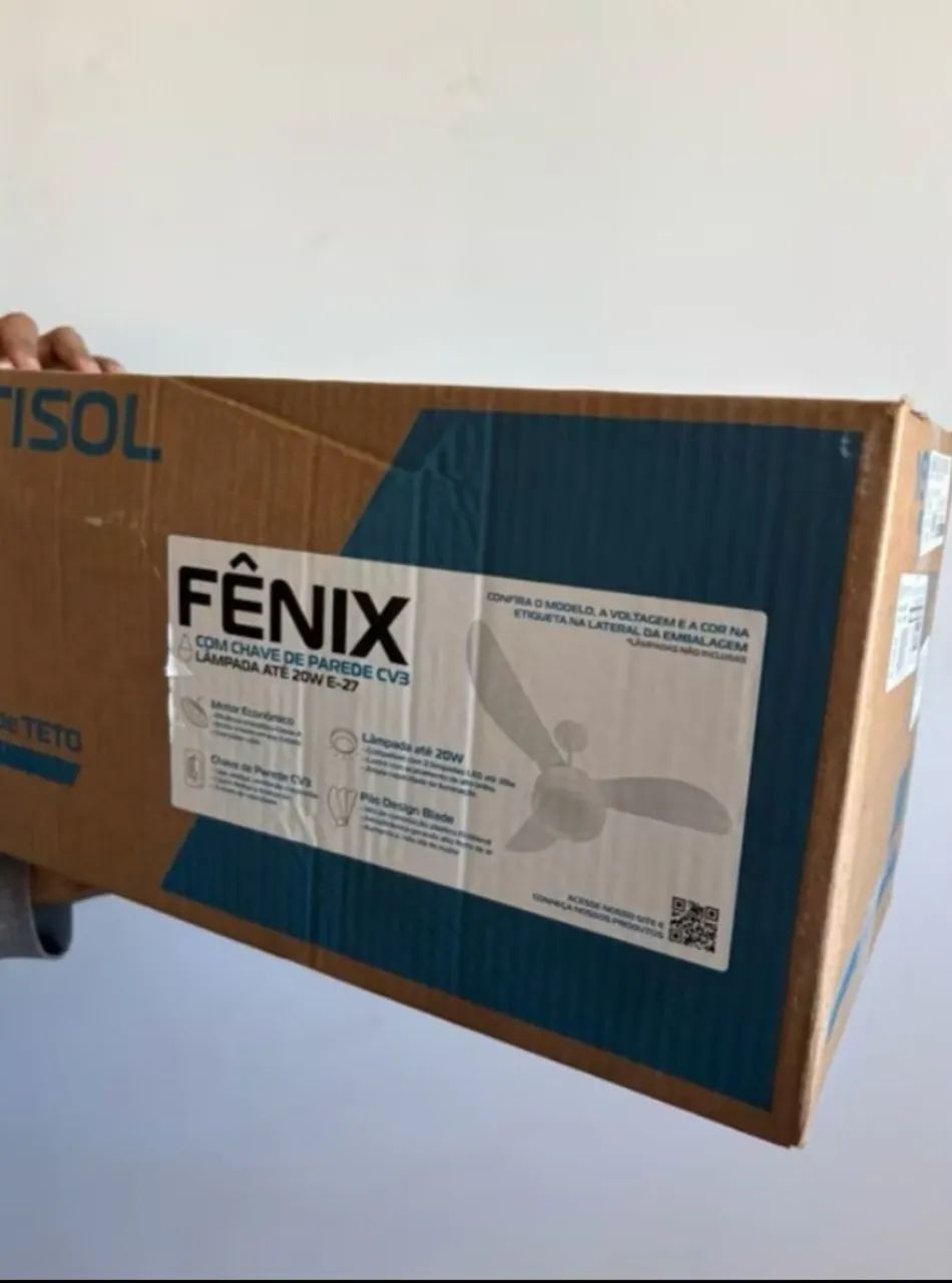 Ventilador de teto Novo ventisol lacrado zerinho